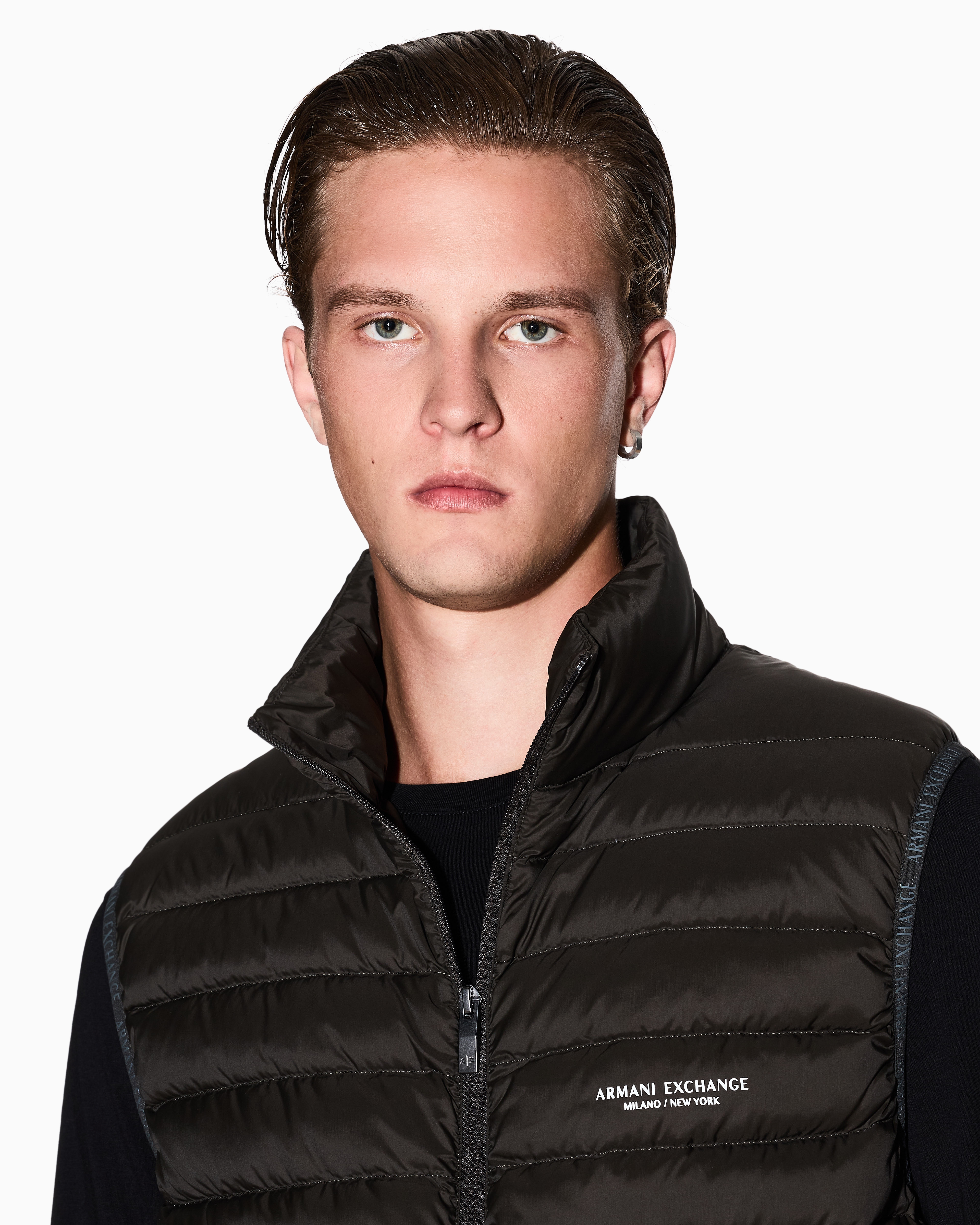 AXロゴ ダウンベスト | Armani Exchange