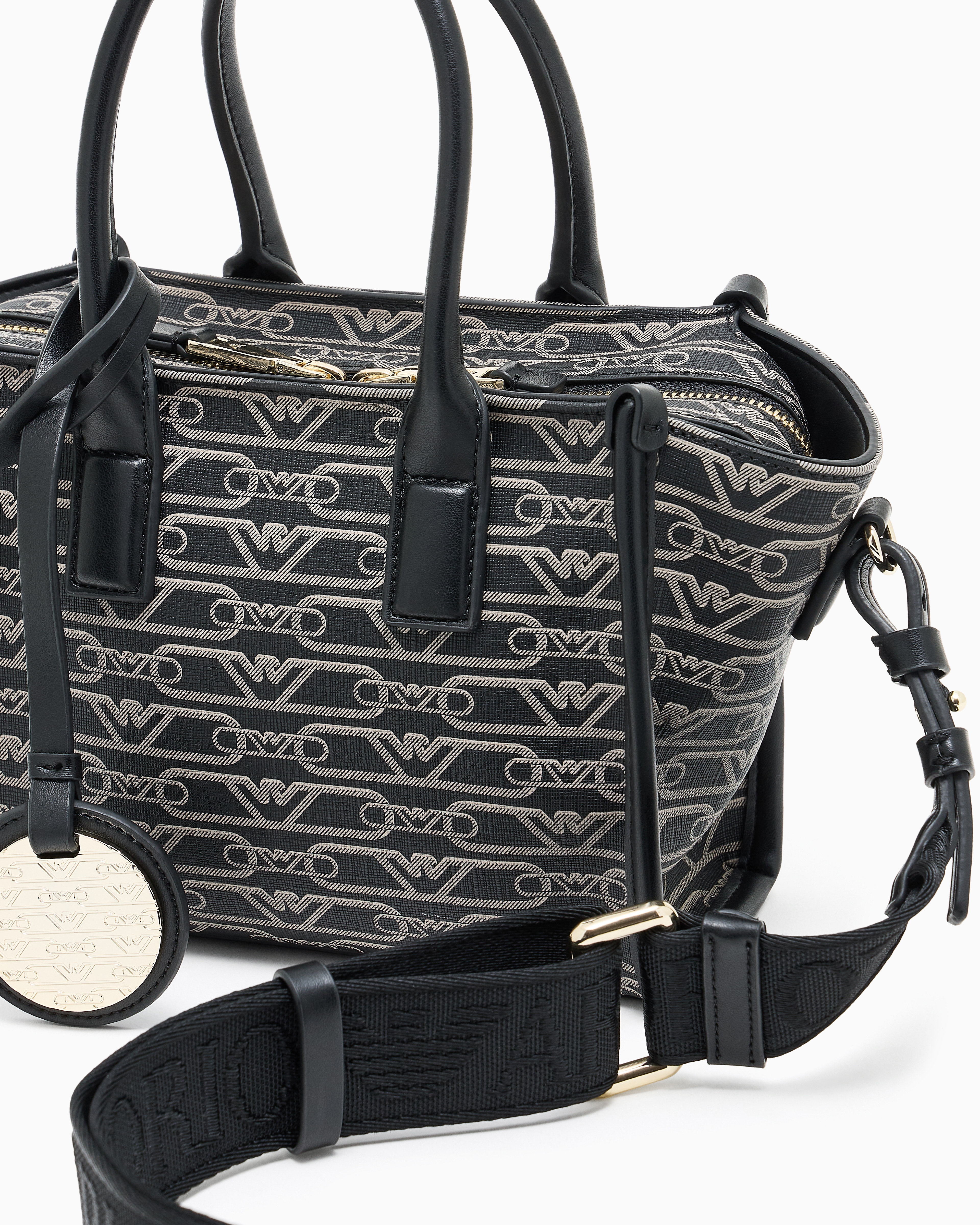 オンライン限定>ショッパー オールオーバーモノグラムプリント