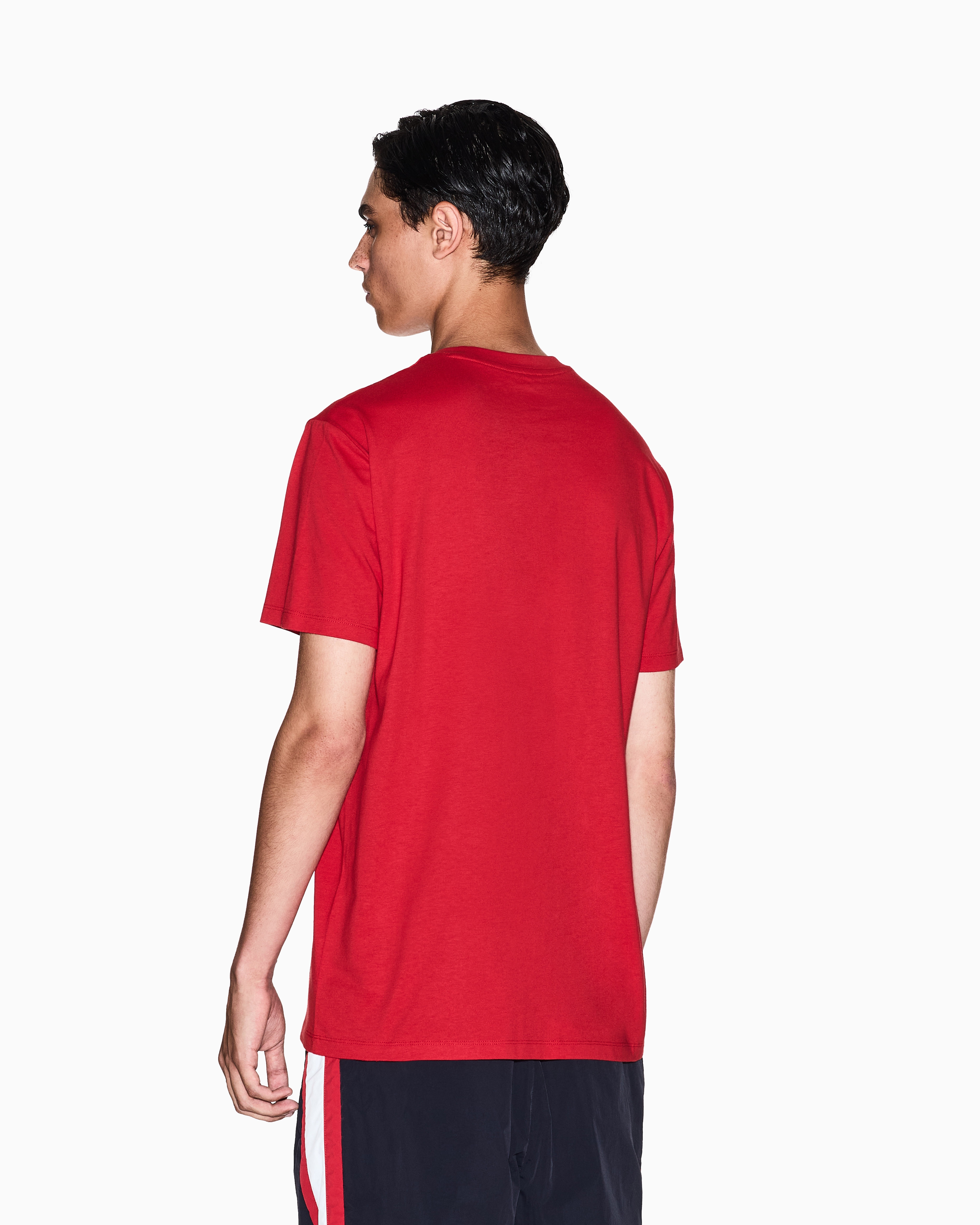 Armani Exchange - Regular Fit T-Shirts, Man, Red, Size: