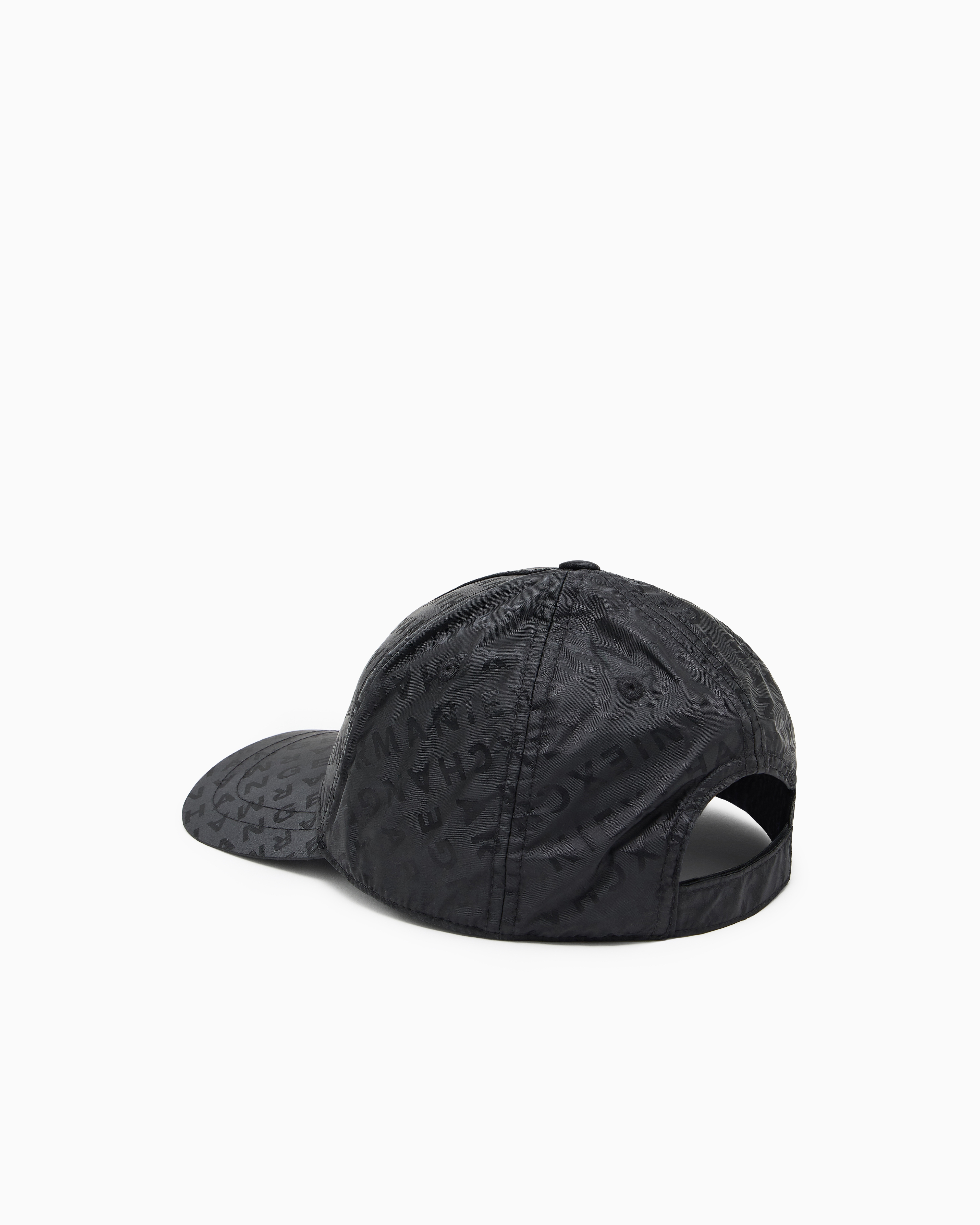 Hat with allover logo
