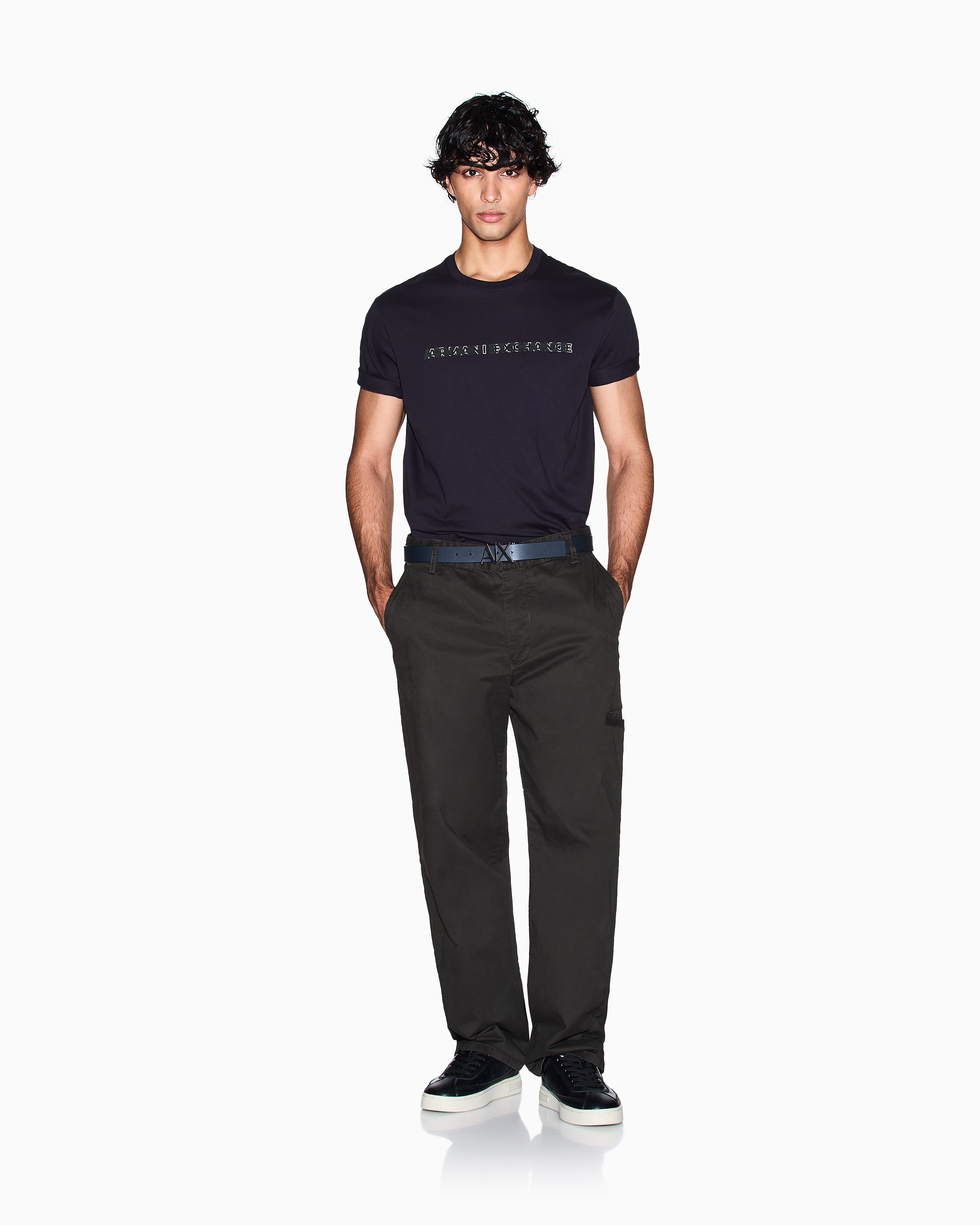 Regular fit T-shirt with logo