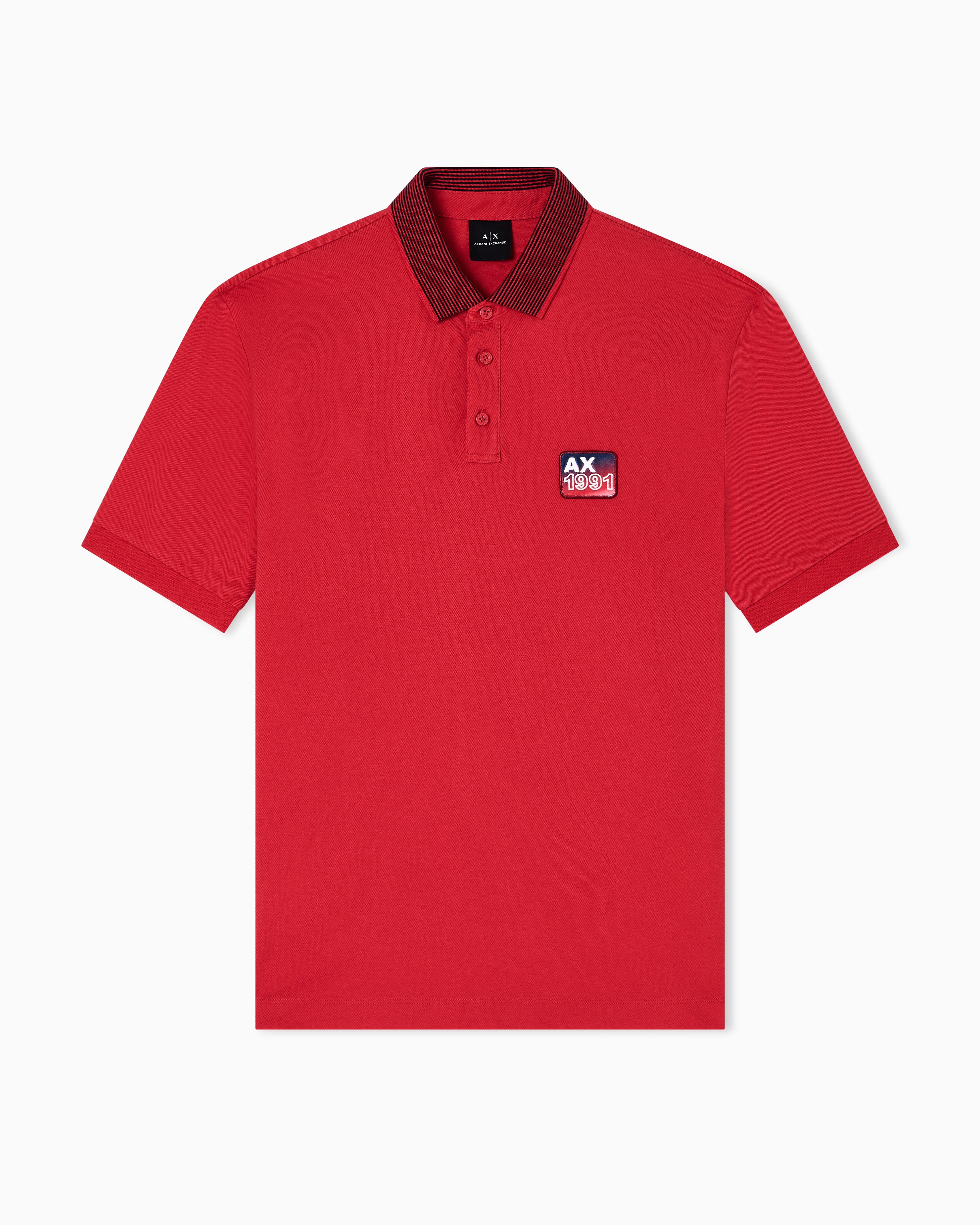 Regular fit jersey polo shirt