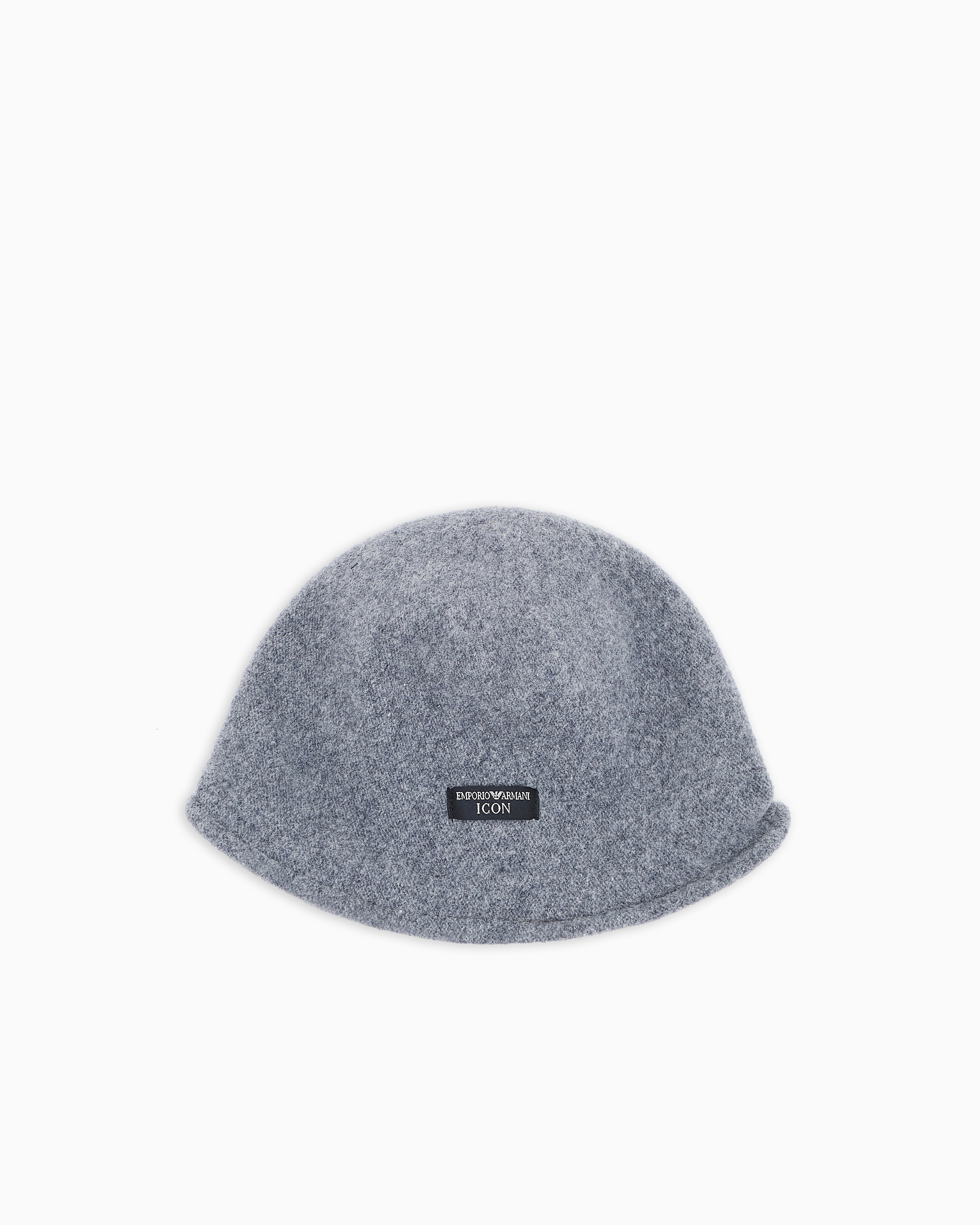 GIORGIO ARMANI 帽子 ファー × レザー 牛革 KNOX(革小物) ウォッシャブルレザー レザーキャップ メンズ 紳士帽子