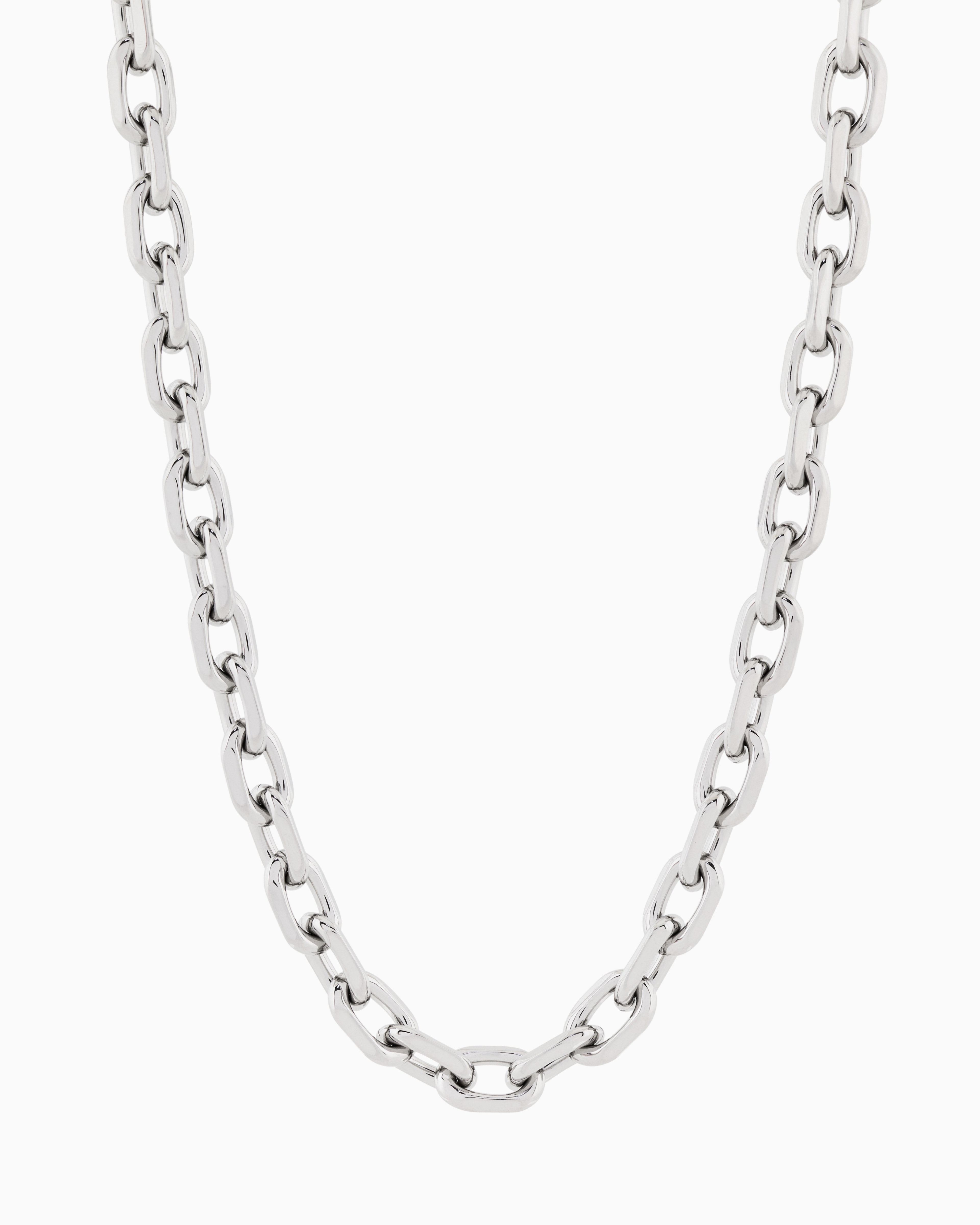 Emporio Armani -  Stainless Steel ID Necklace, Man, Multicoloured, Size: TU