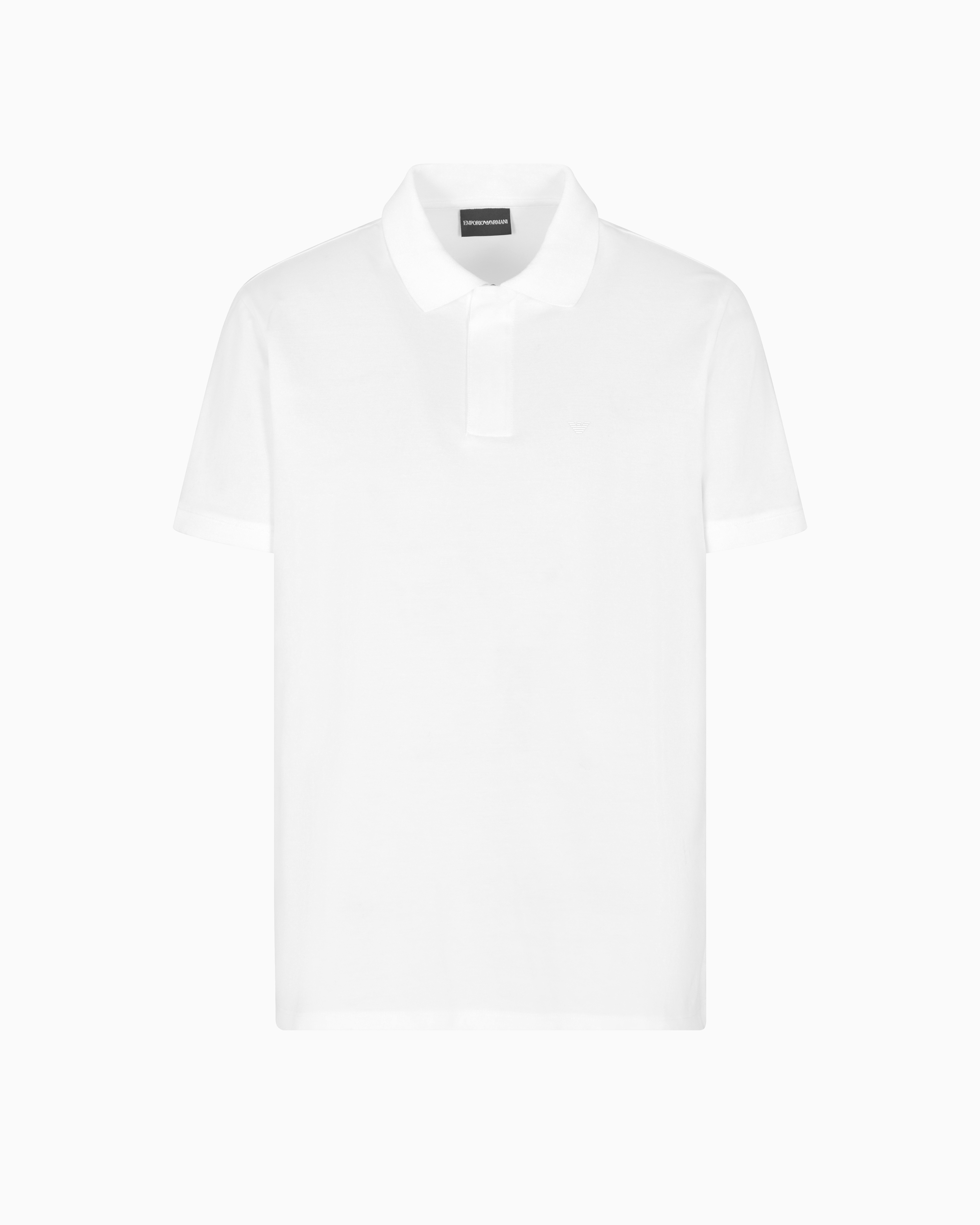 Emporio Armani Polo In Piquet Travel Essential