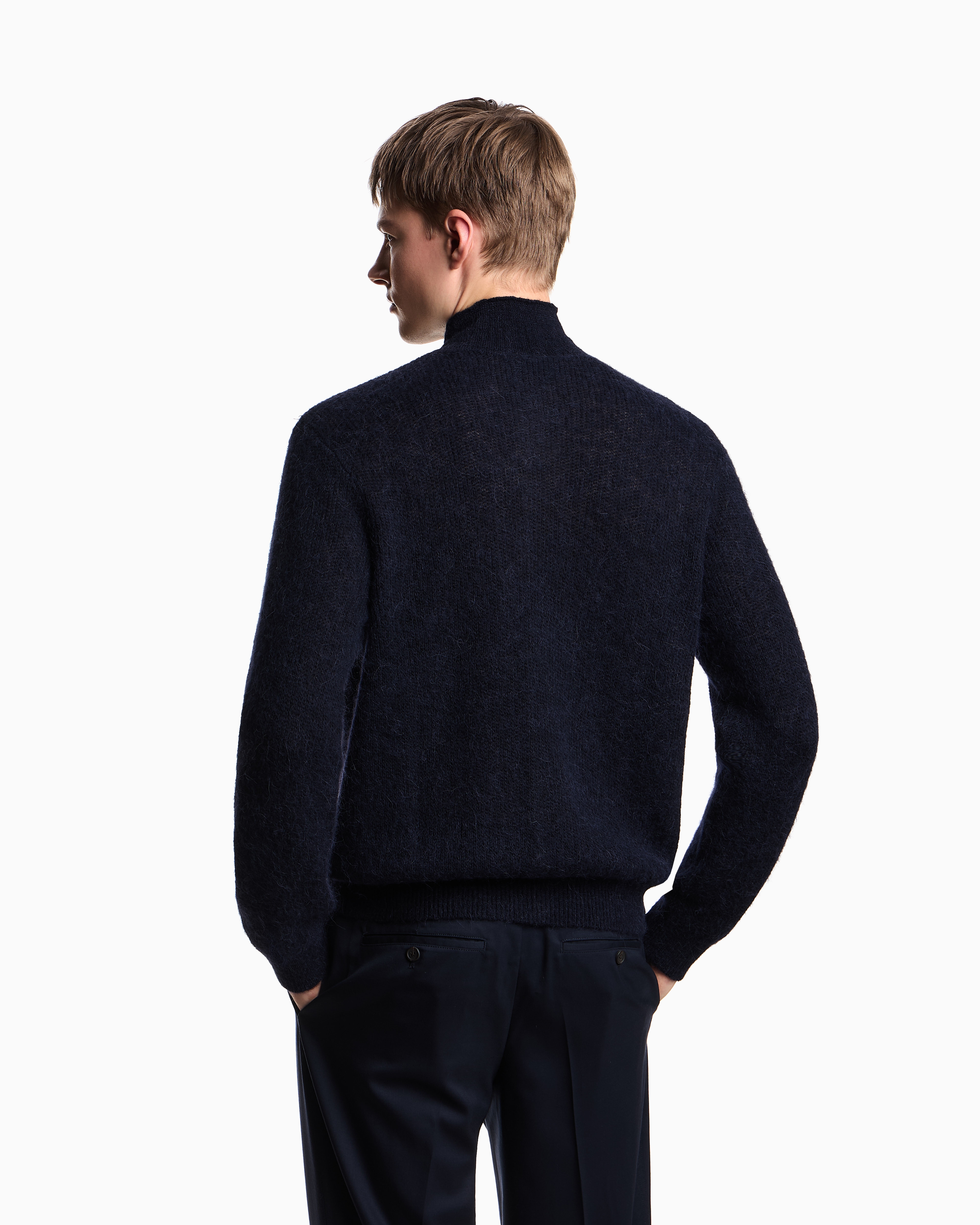 アルマーニジーンズ　カーディガン　L アルパカ　ヴィンテージ アルマーニジーンズ カーディガン L アルパカ ヴィンテージ