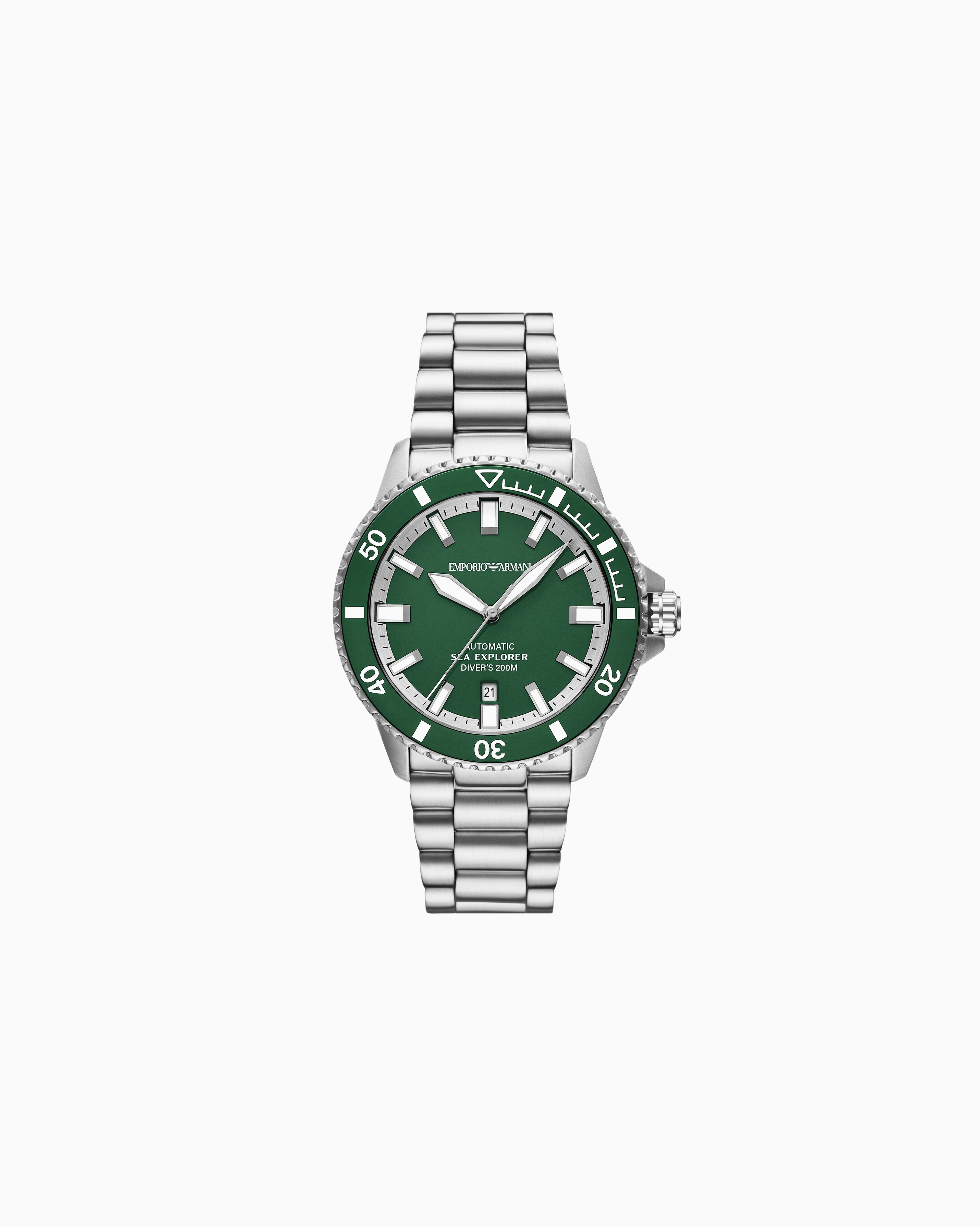 【稼働品】EMPORIO ARMANI 自動巻き EMPORIO ARMANI 腕時計 「エンポリオ アルマーニ」シー