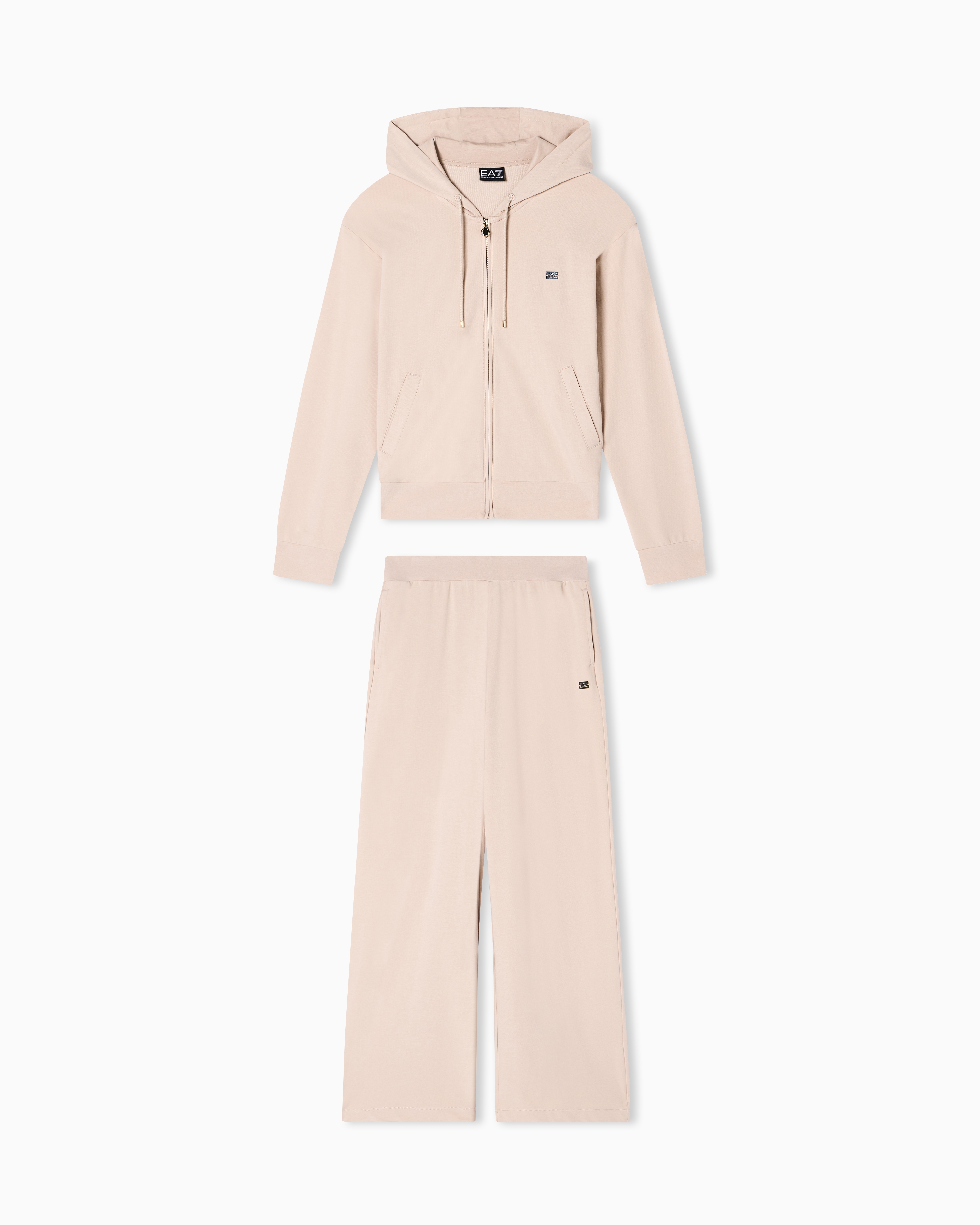 Core Lady stretch-cotton tracksuit | EA7 Core Lady stretch-cotton tracksuit | EA7