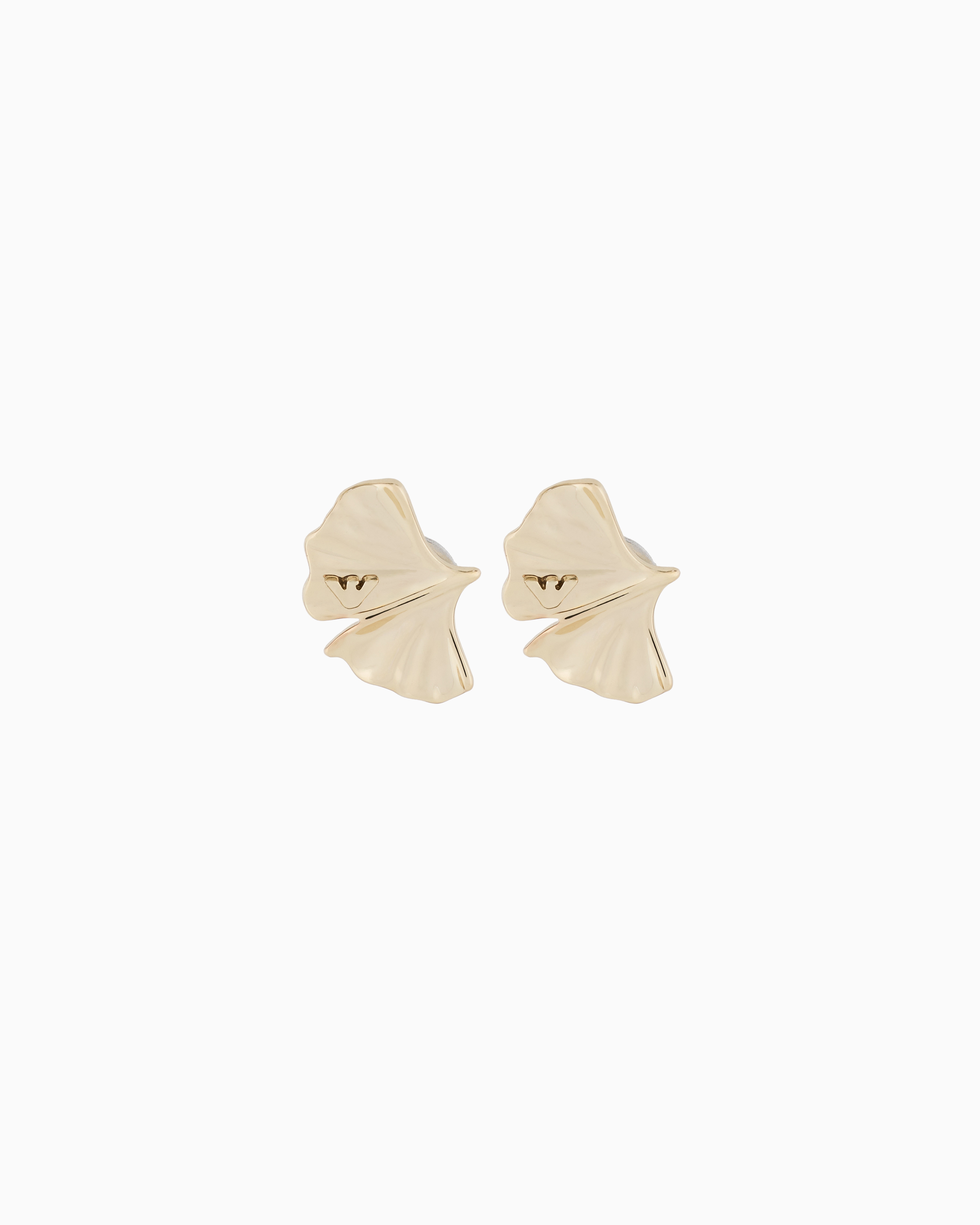Emporio Armani -  Gold-Tone Brass Stud Earrings, Woman, Multicoloured, Size: TU