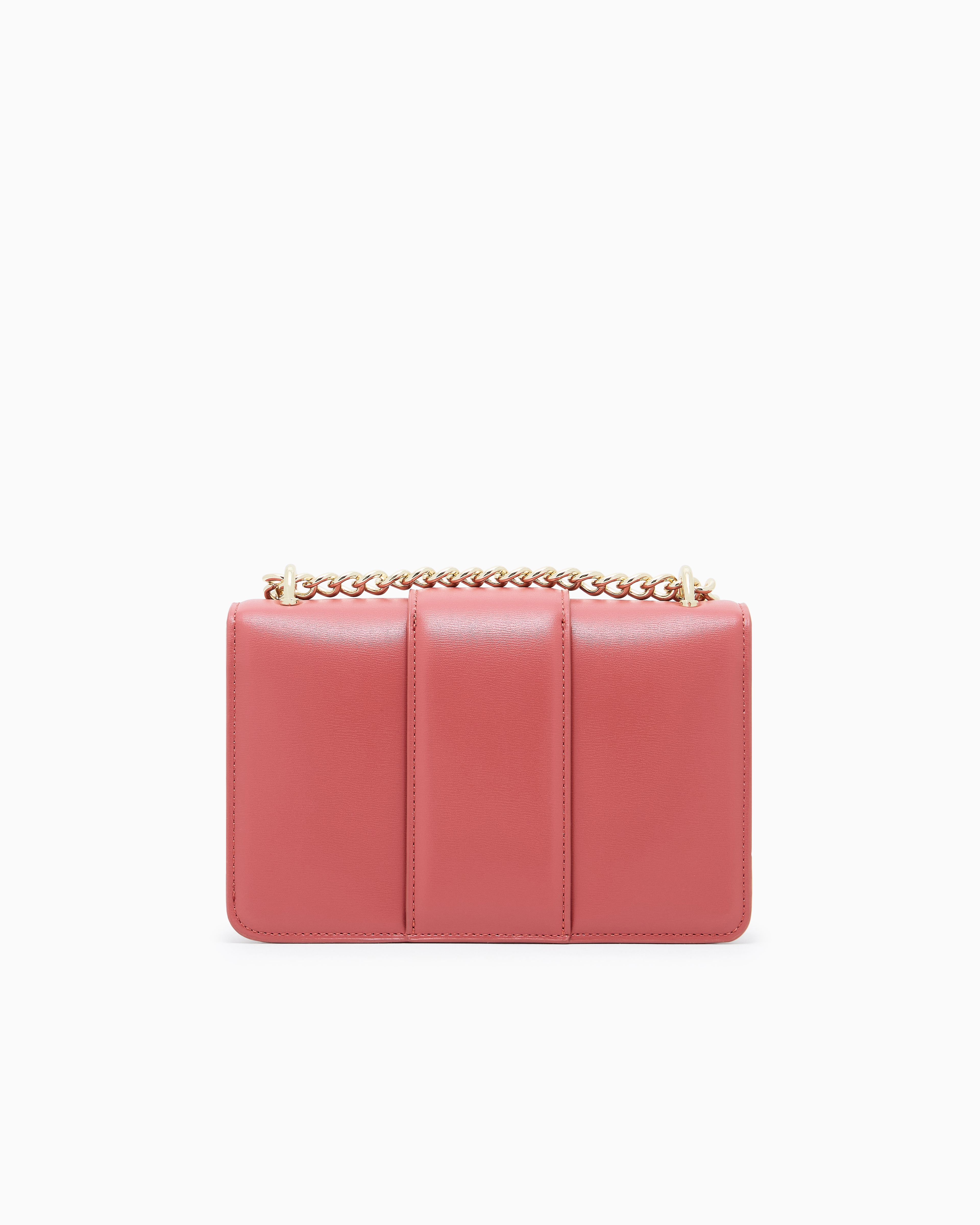 Armani Exchange - Shoulder bag with metal logo, Woman, Pink, Size: TU