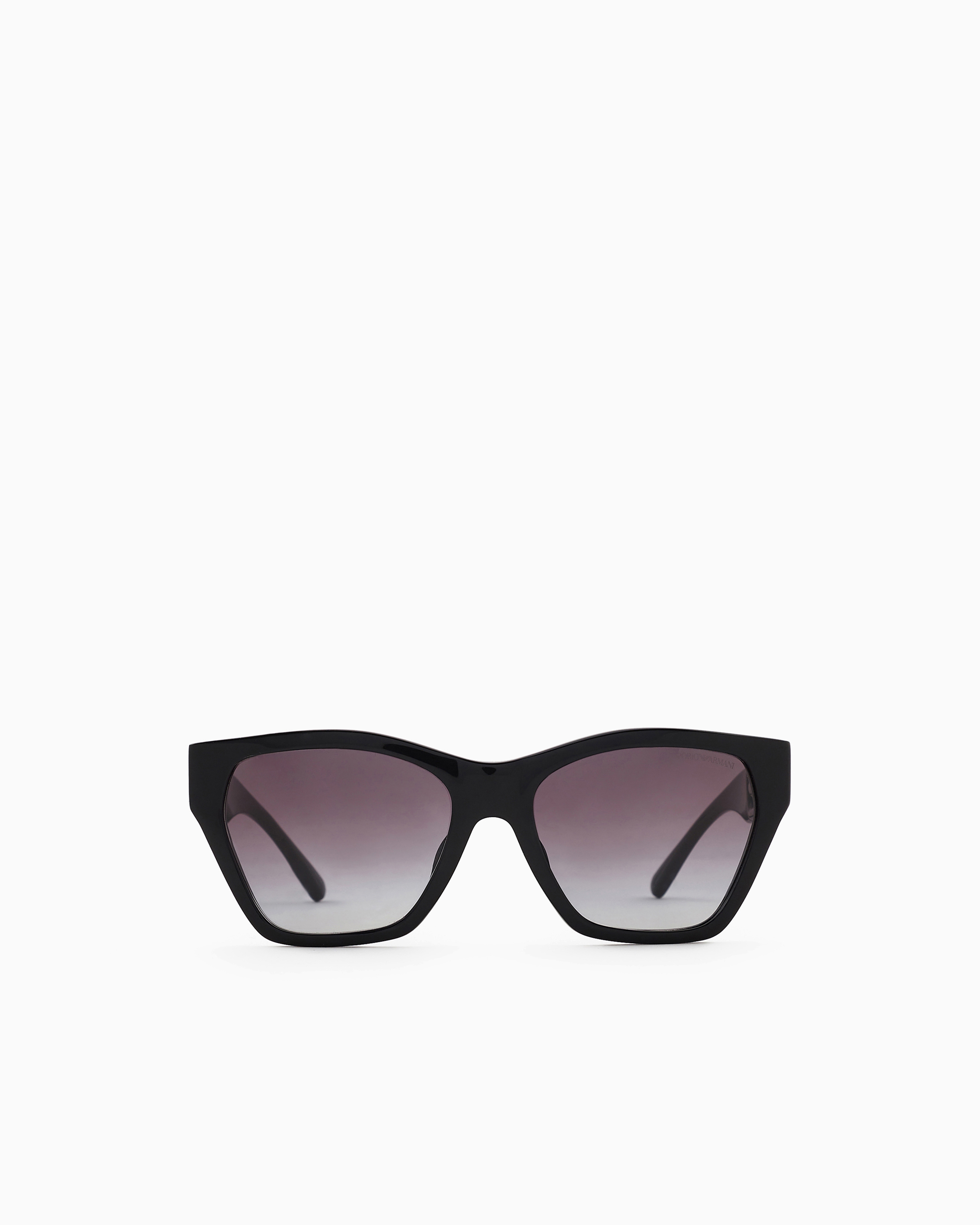 Emporio Armani - Women’s cat-eye sunglasses, Woman, Black, Size: 55L