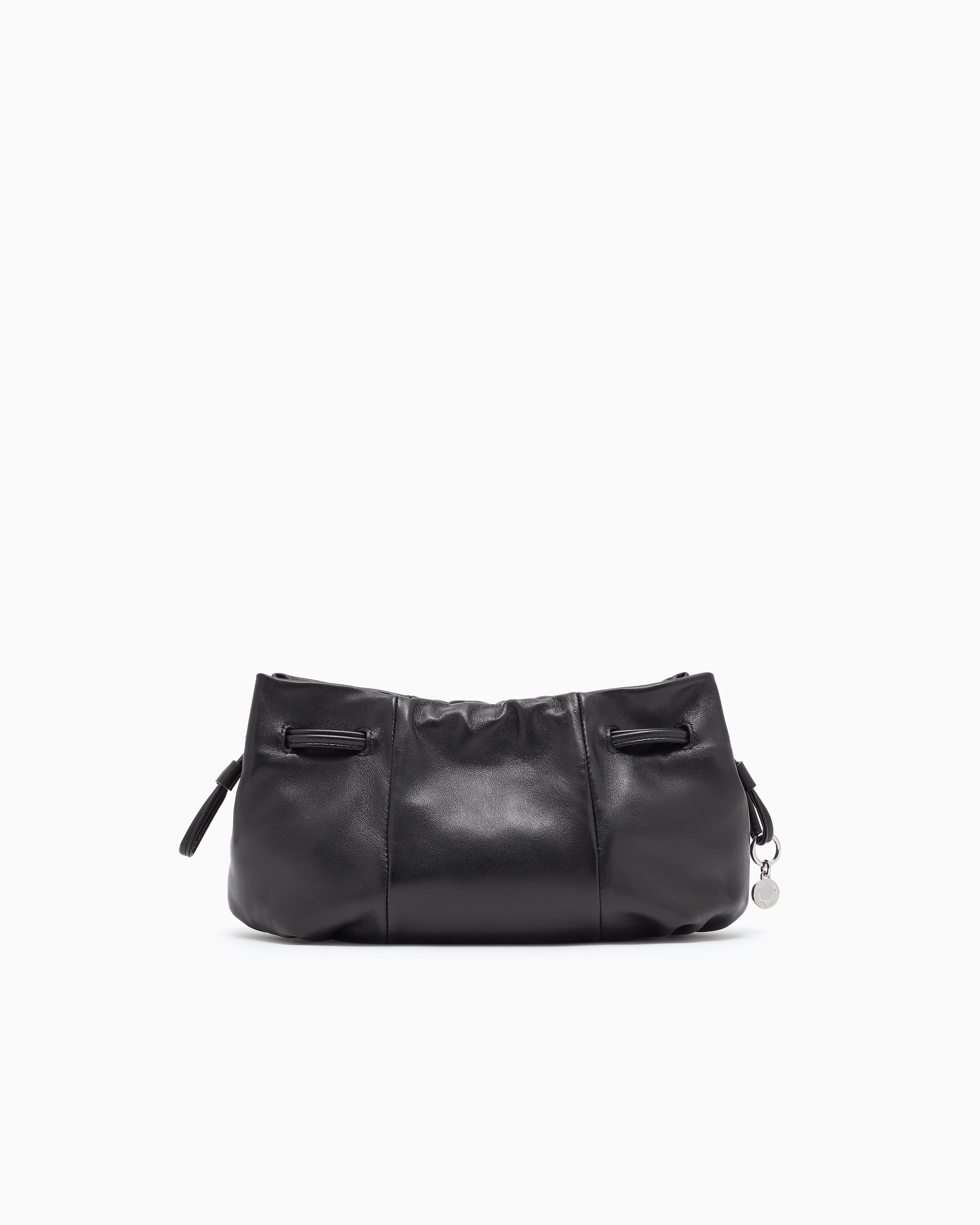 Small shoulder bag with nappa-leather drawstring | Emporio