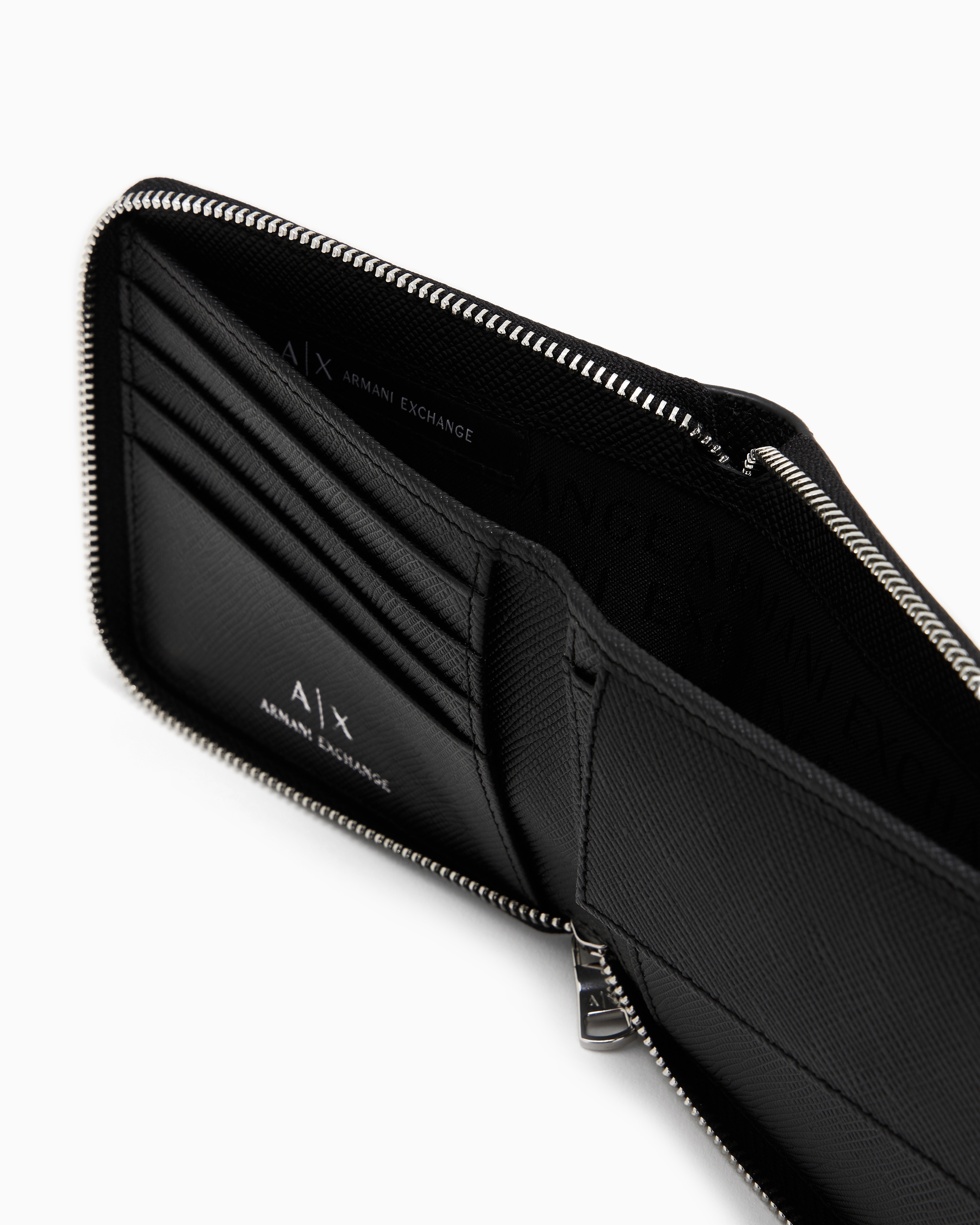 Armani Exchange - Wallets, Man, Black, Size: TU