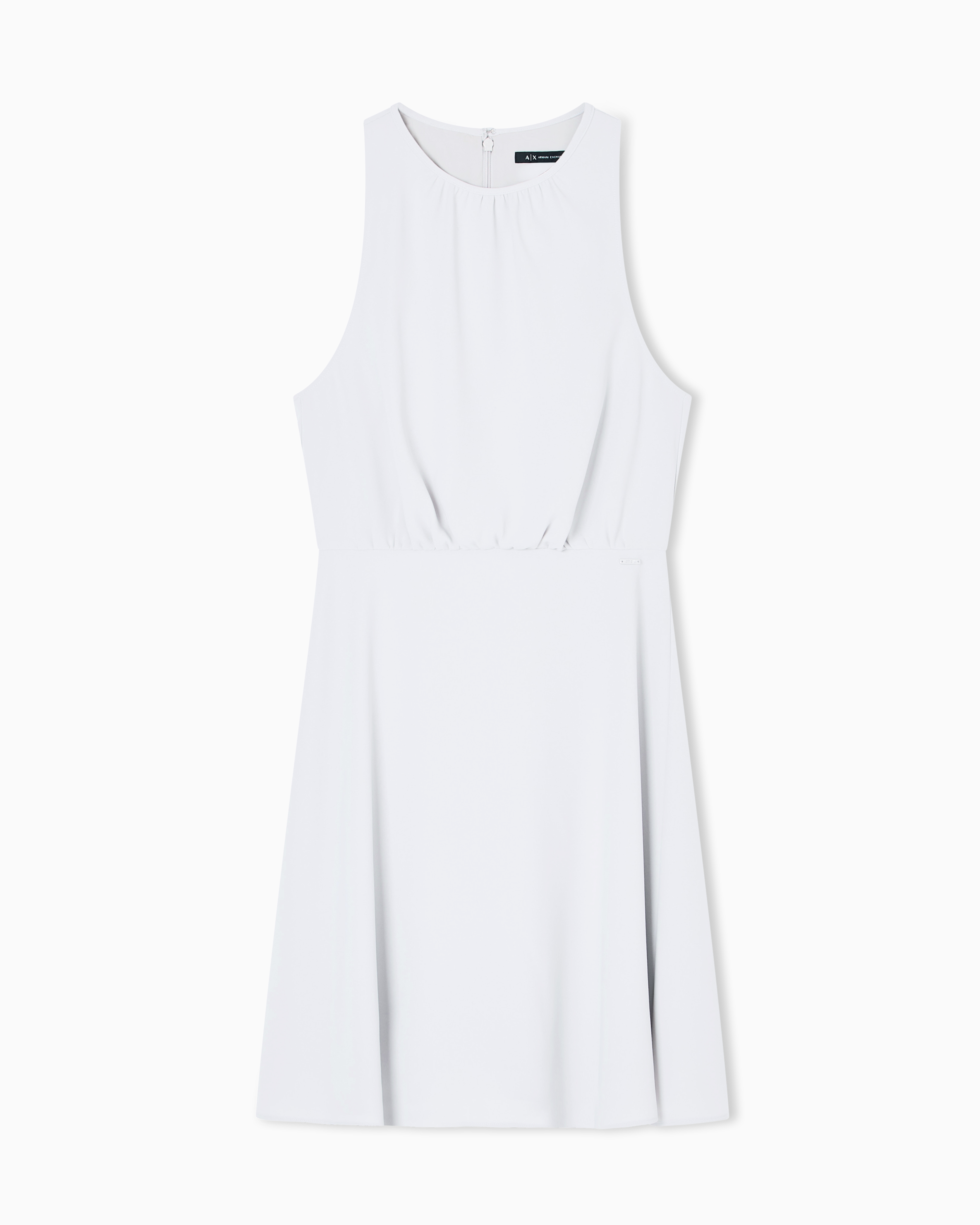 Armani Exchange - Short Dresses, Woman, Beige, Size: