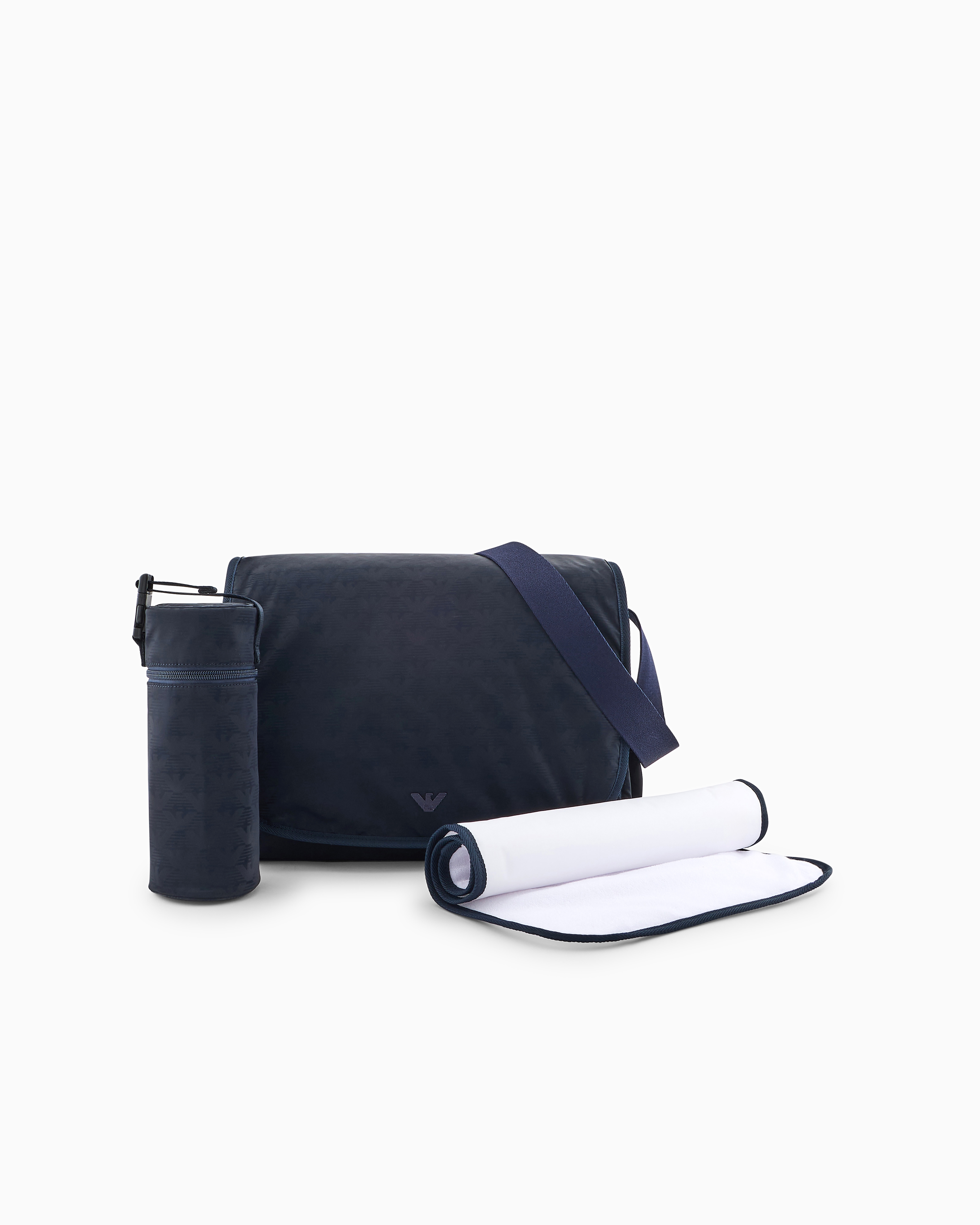 あーぽん☆2児mama　EMPORIO ARMANI ネイビーバッグ EB000407_AF16274_UB108_F_FW202