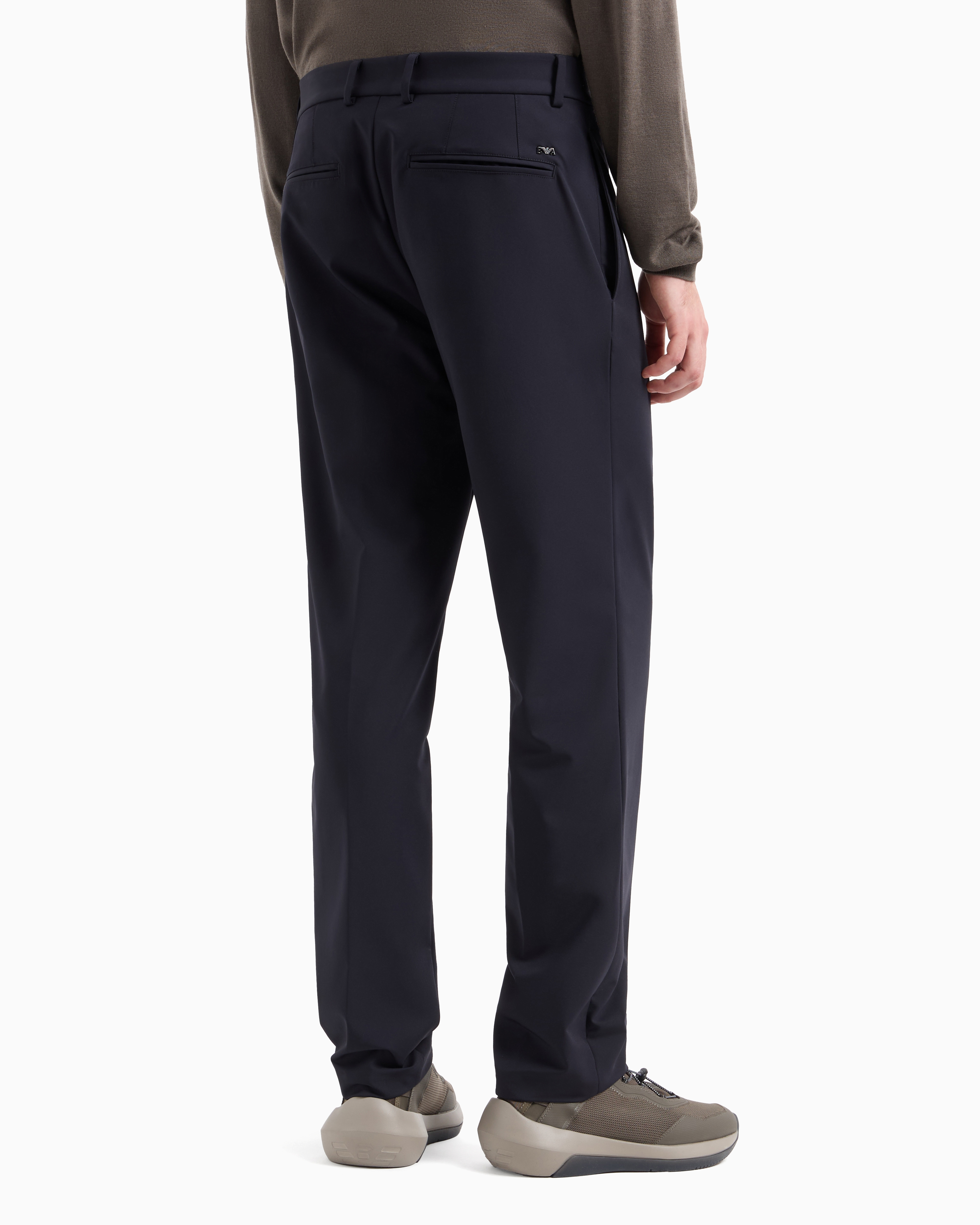 イタリア製 00s EMPORIO ARMANI ナイロン クライミングパンツ EM001505_AF10047_UB118_R_FW202