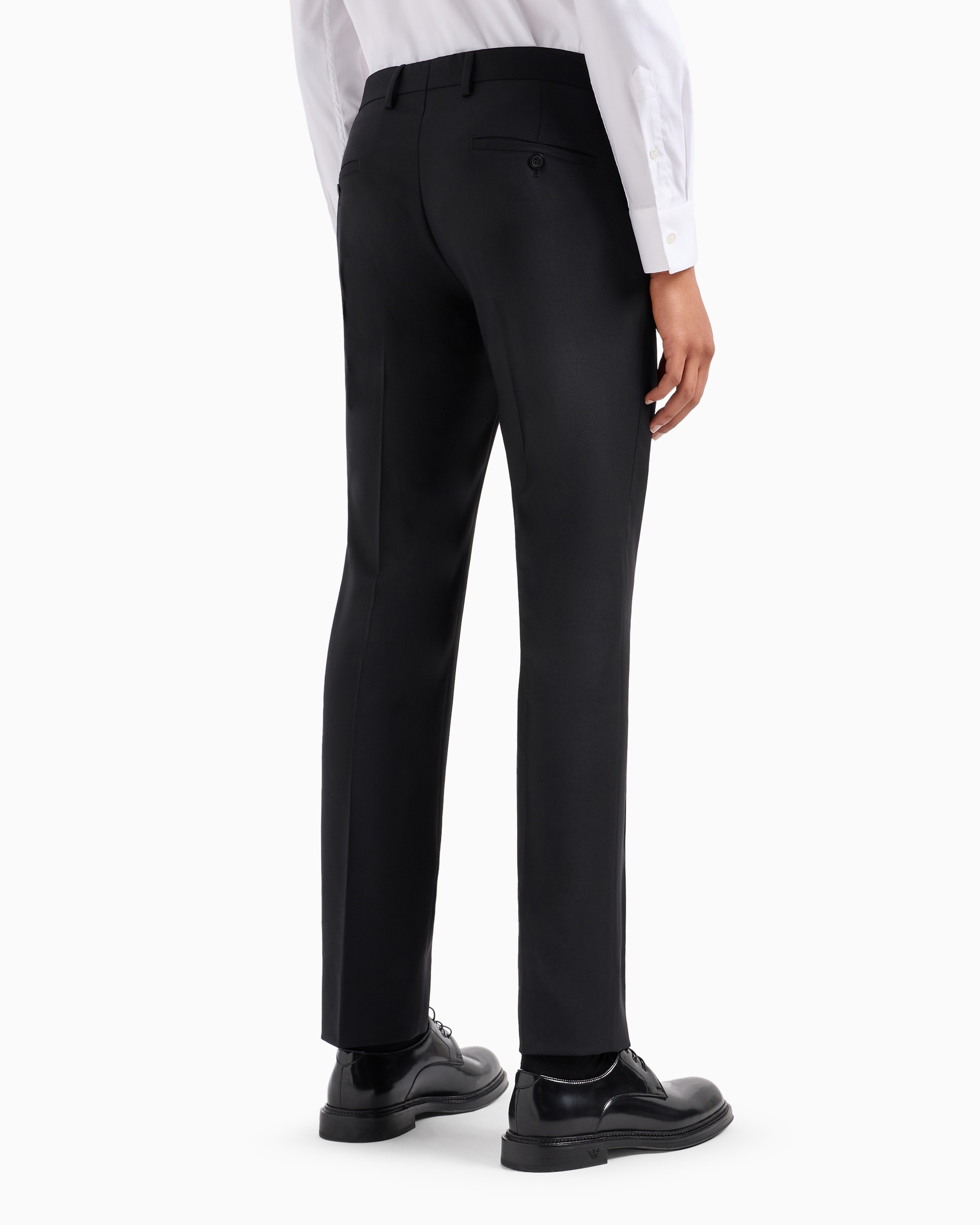 美品　1piu1uguale3 CREASE SLACKS size 5 CREASE SLACKS［NAVY］ | VATOMCE | 1PIU1UGUALE3正規店