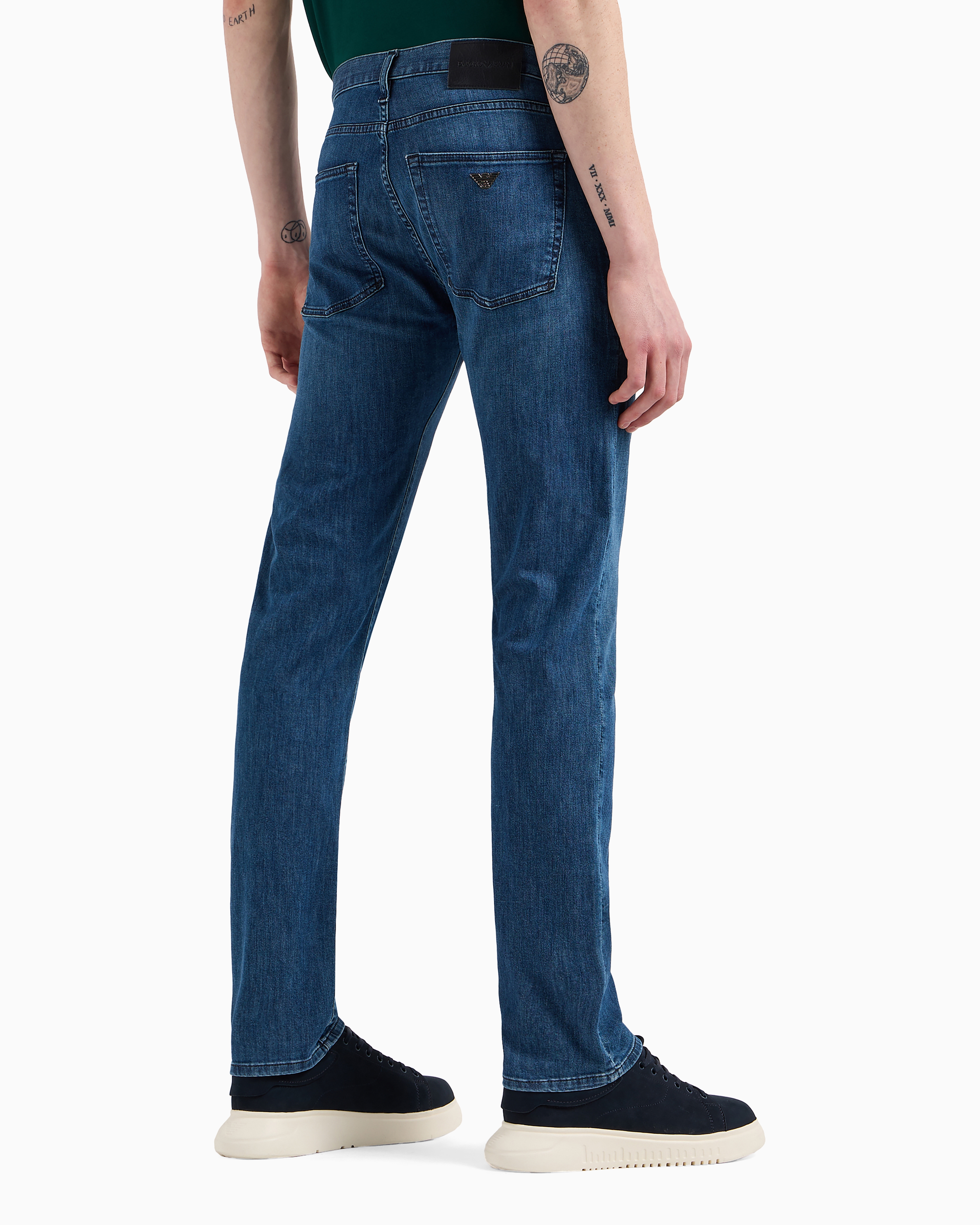 ARMANI JEANS ショートコート アルマーニ ジーンズ ARMANI JEANS スエードジャケット ファー
