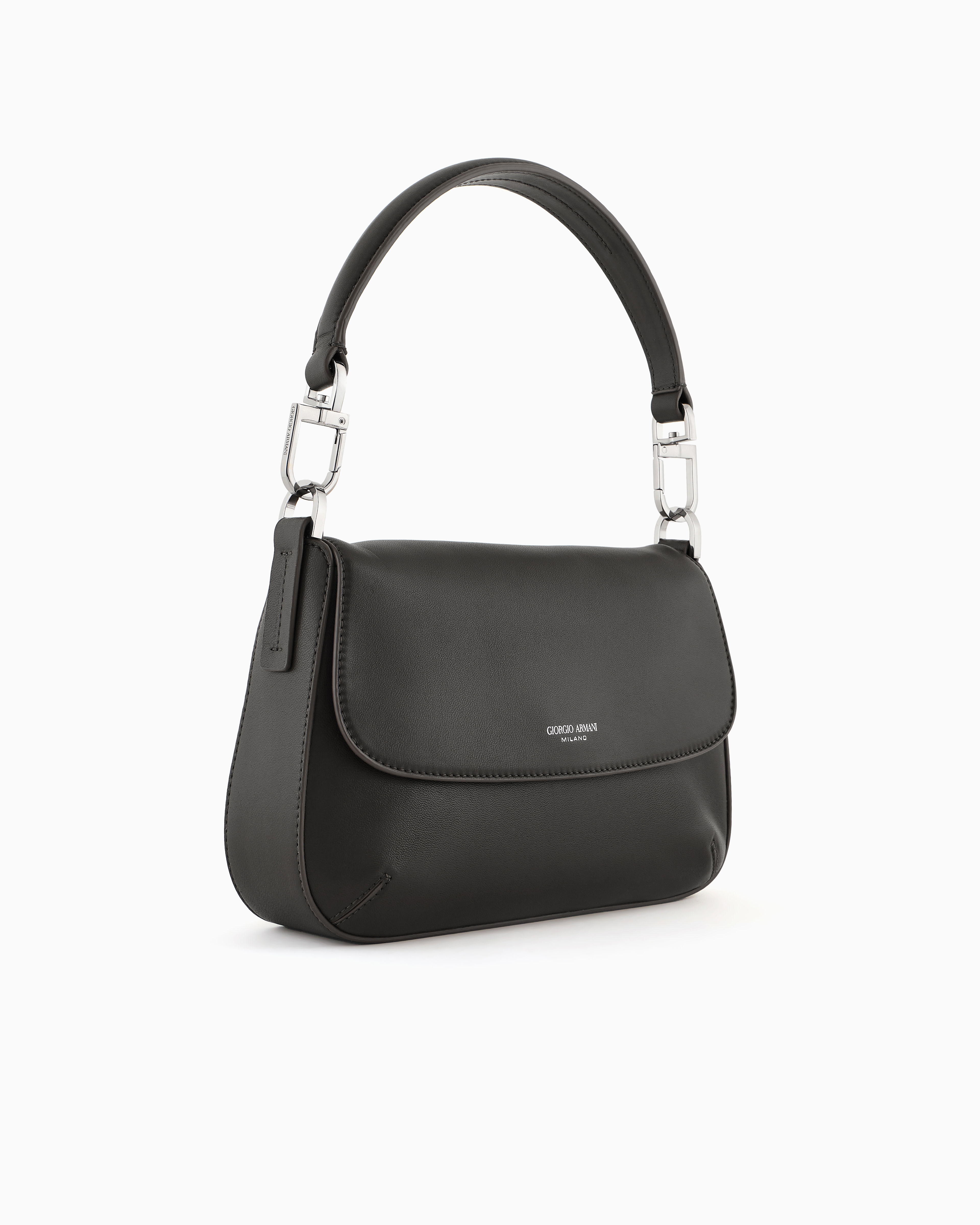 ⭐︎【超激レア×美品】Giorgio Armani ハンドバッグ ベロア ジョルジオ アルマーニ ラ プリマ ソフト ハンドバッグ ナッパ
