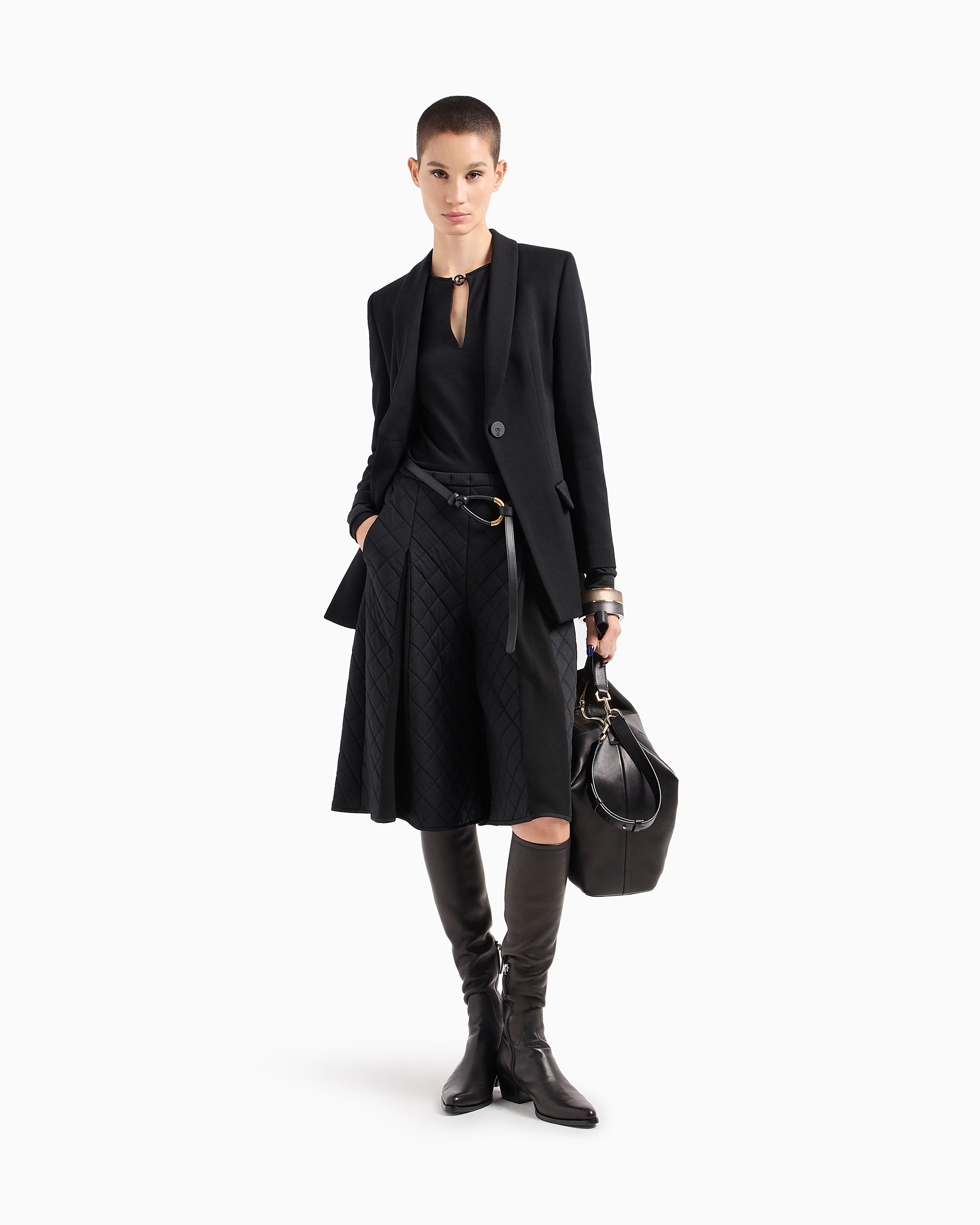 シングルブレストジャケット バージンウール | Giorgio Armani