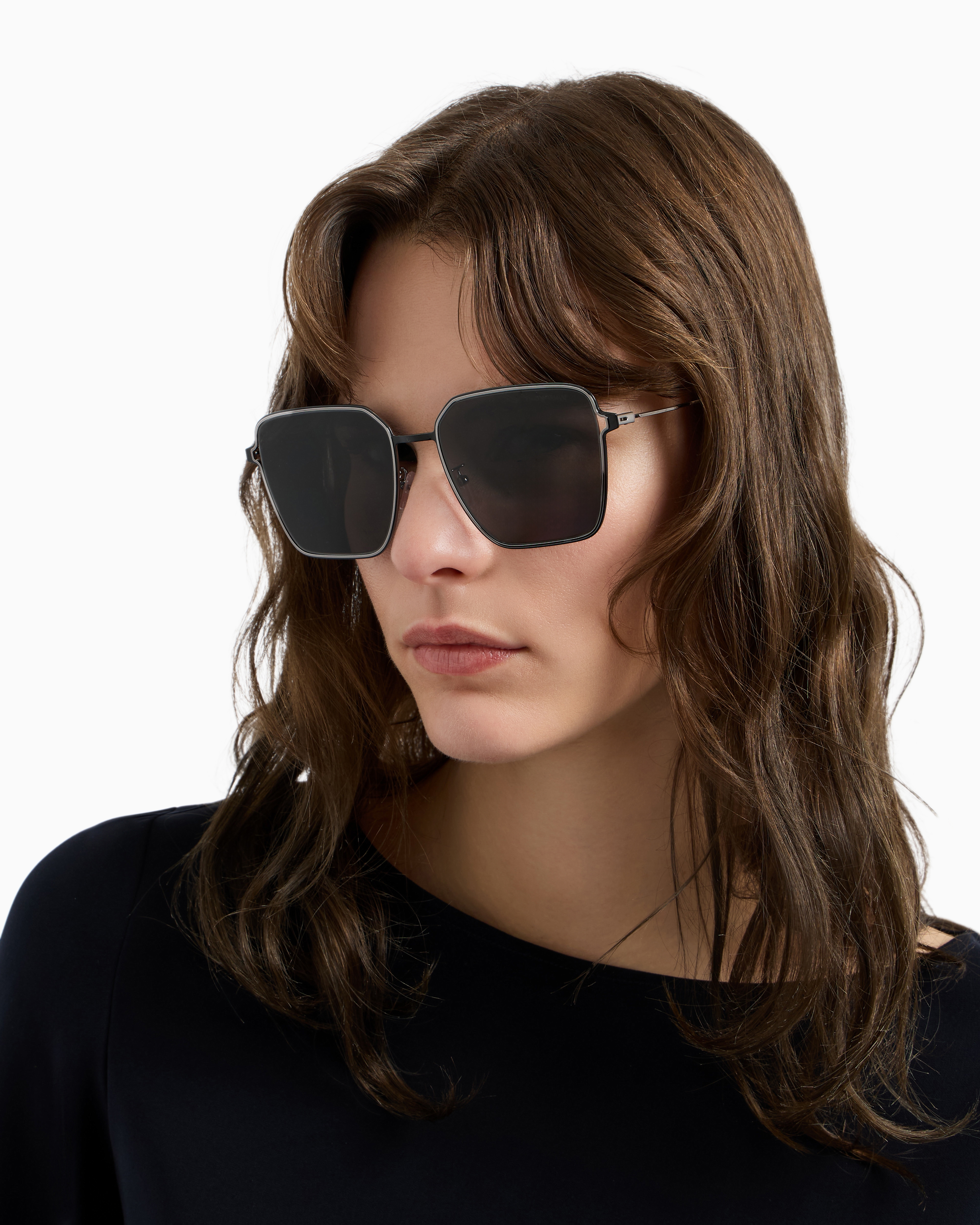 スクエアサングラス | Emporio Armani