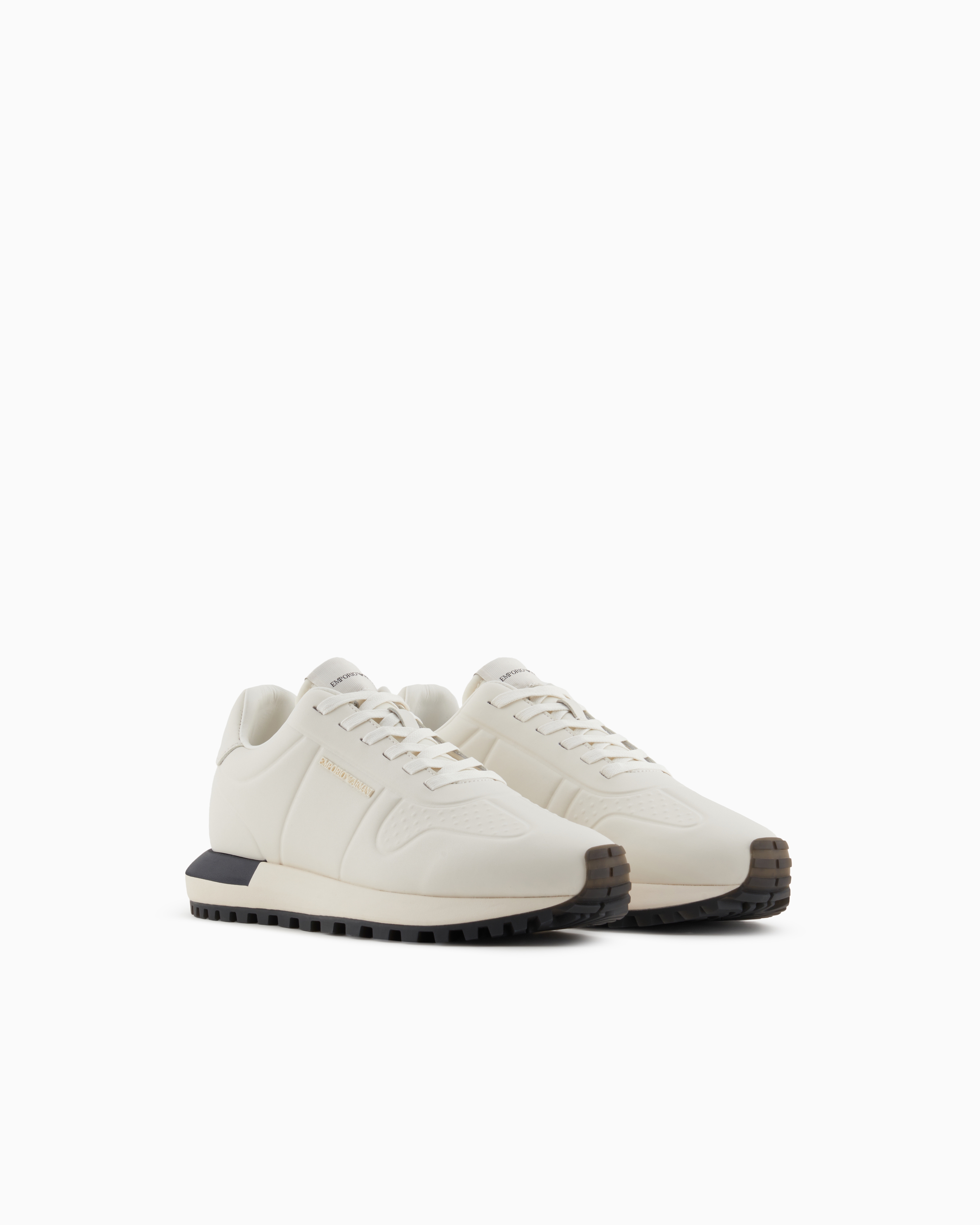 てんとう虫専用【美品】ARMANI COLLEZIONI ホワイトレザー Amazon.com | Armani Exchange A|X Men's Low Rise Leather Lace