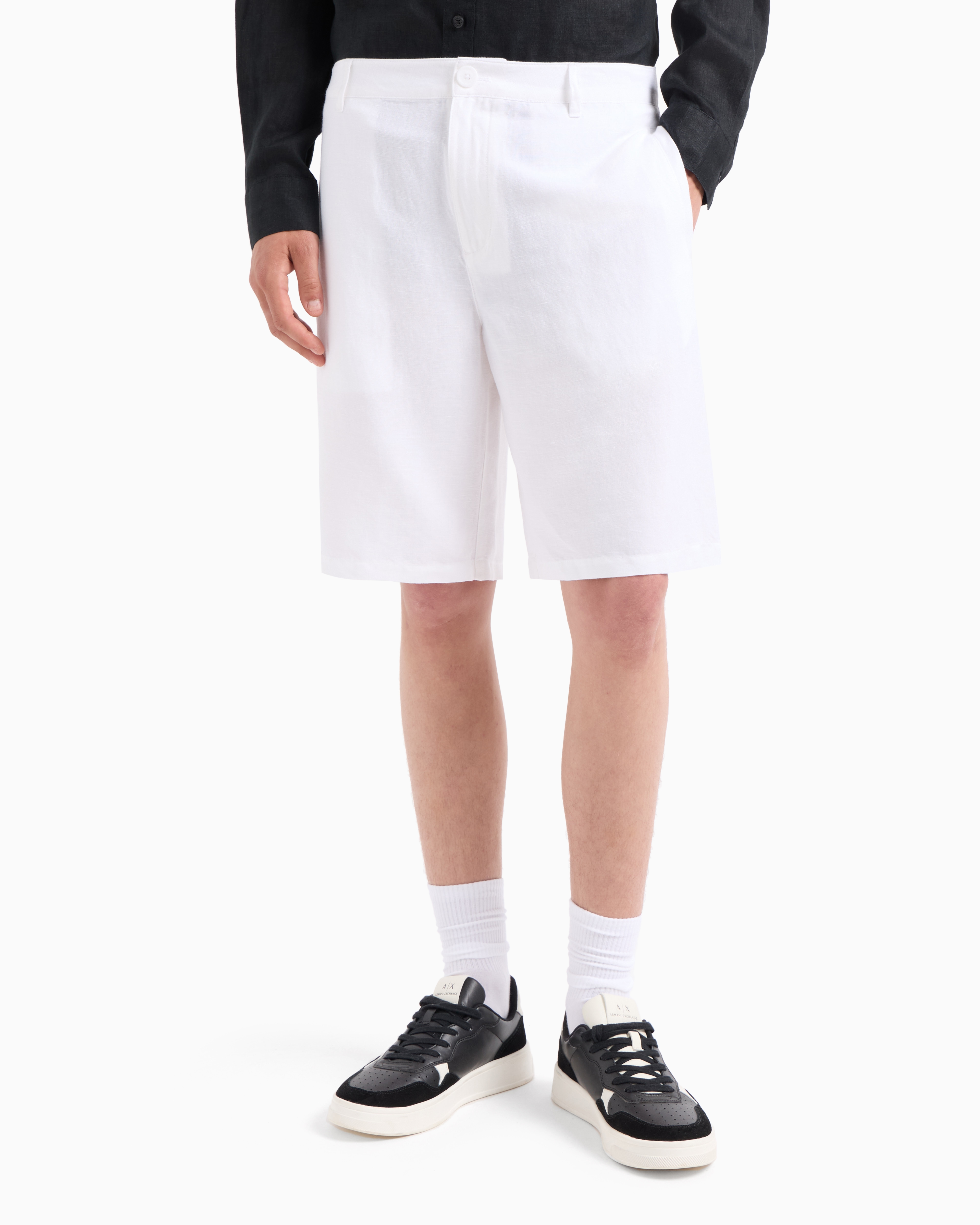 Bermuda shorts stretch gabardine
