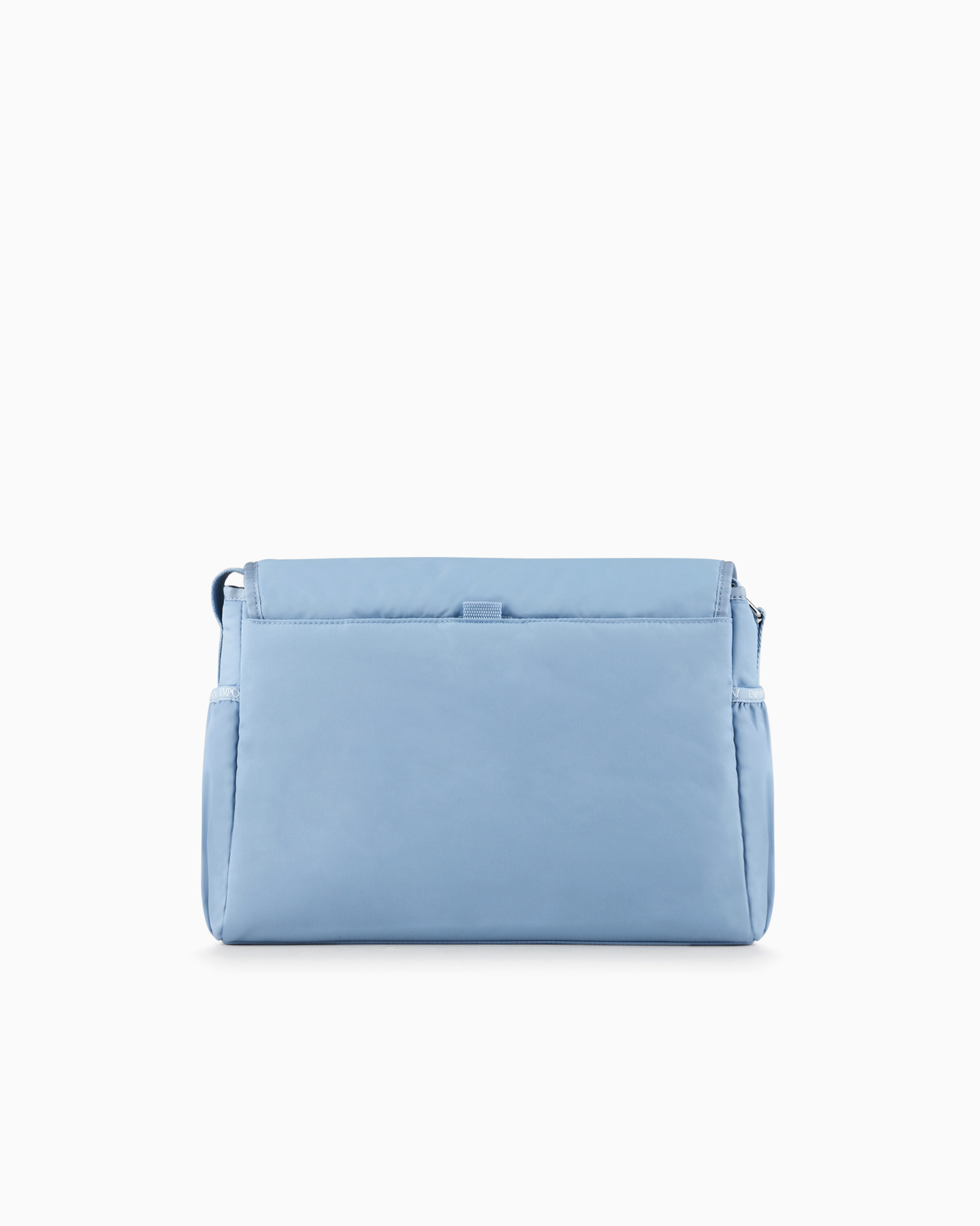 Emporio Armani - Mummy bag set with eagle plate, Boy, Light Blue, Size: TU