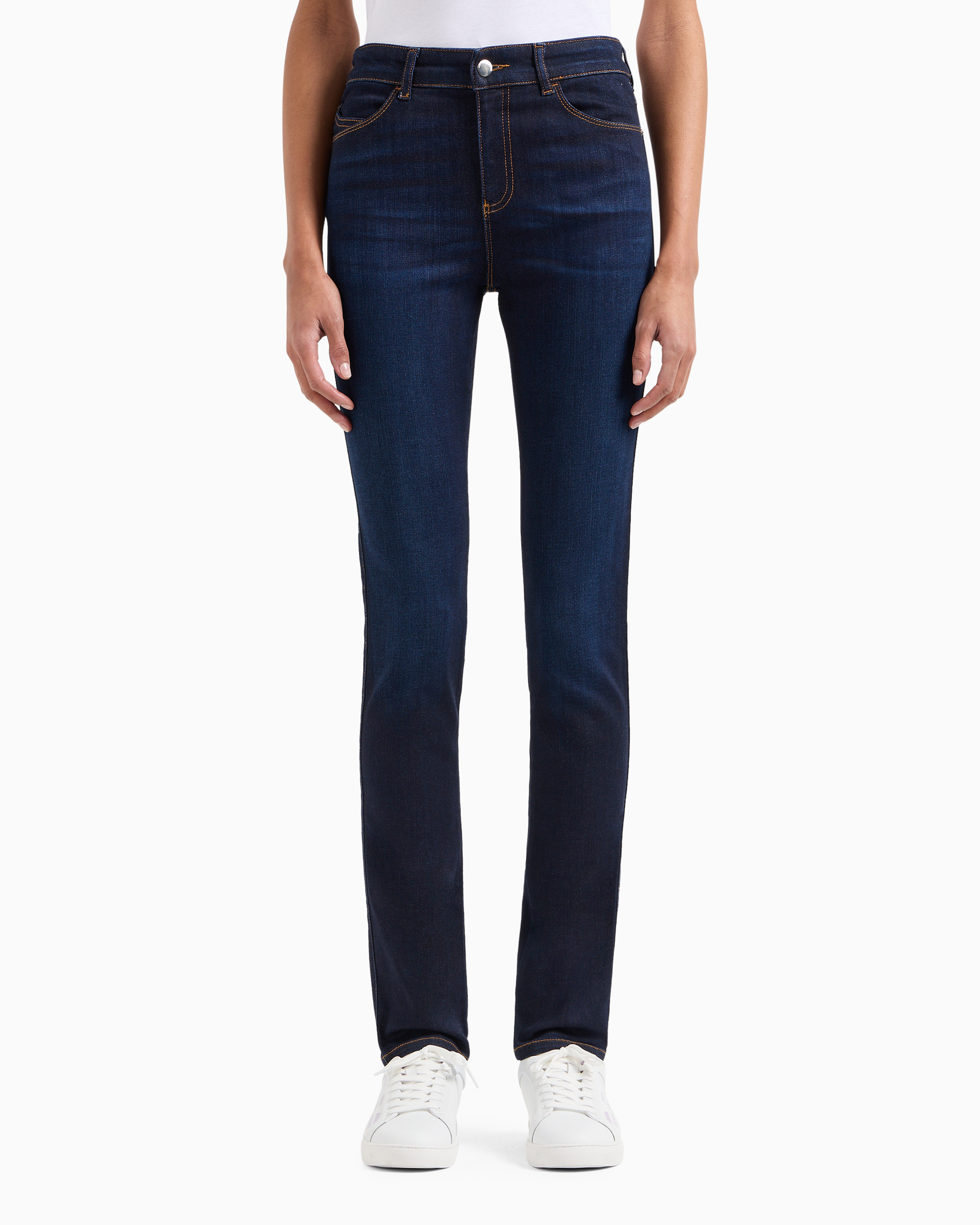 オンライン限定>ハイウエスト J18 スキニーレッグジーンズ