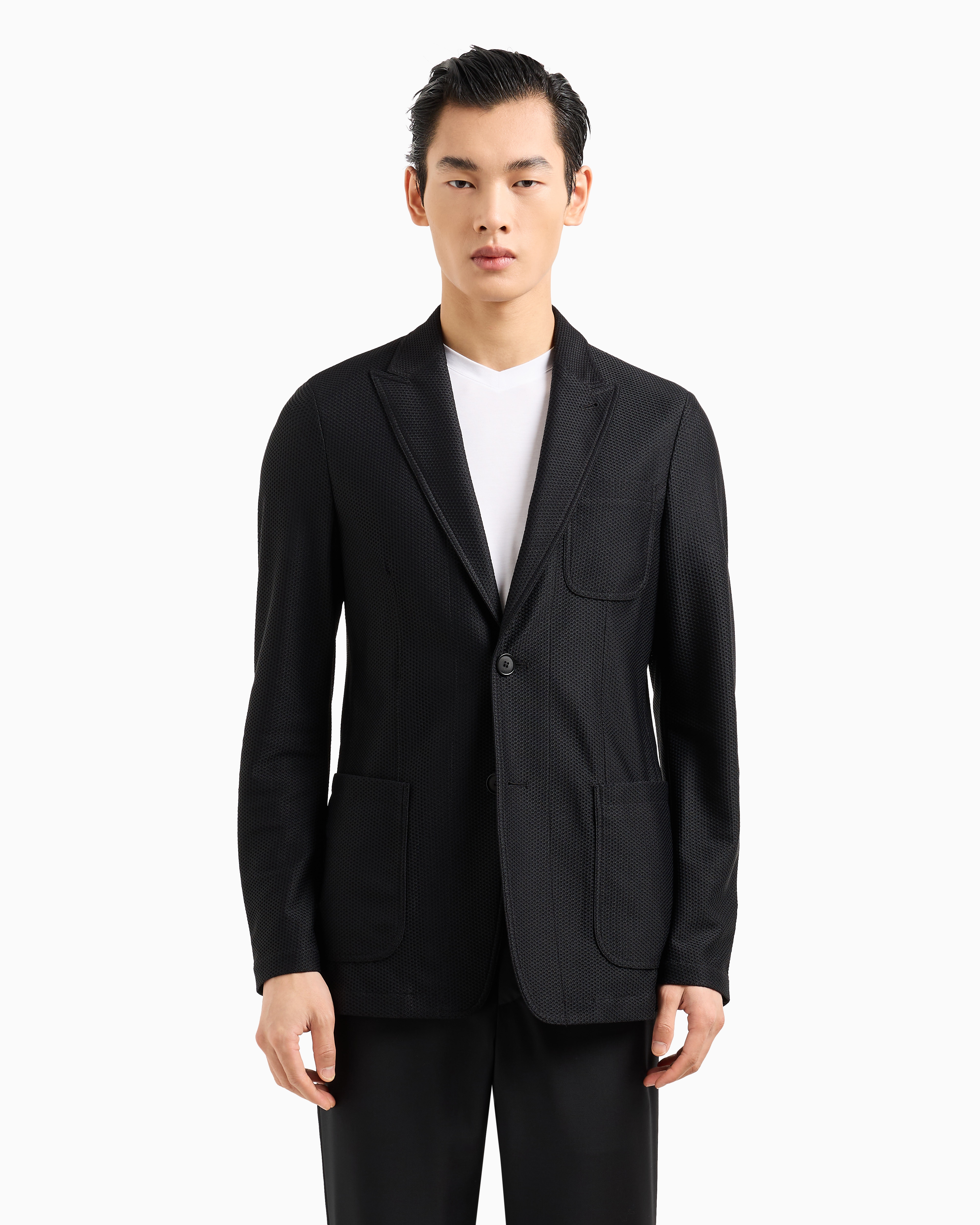 アルマーニ　ワッフルジャケット 9CGGG0AX_J0008_UC99_E_FW2025.jpg