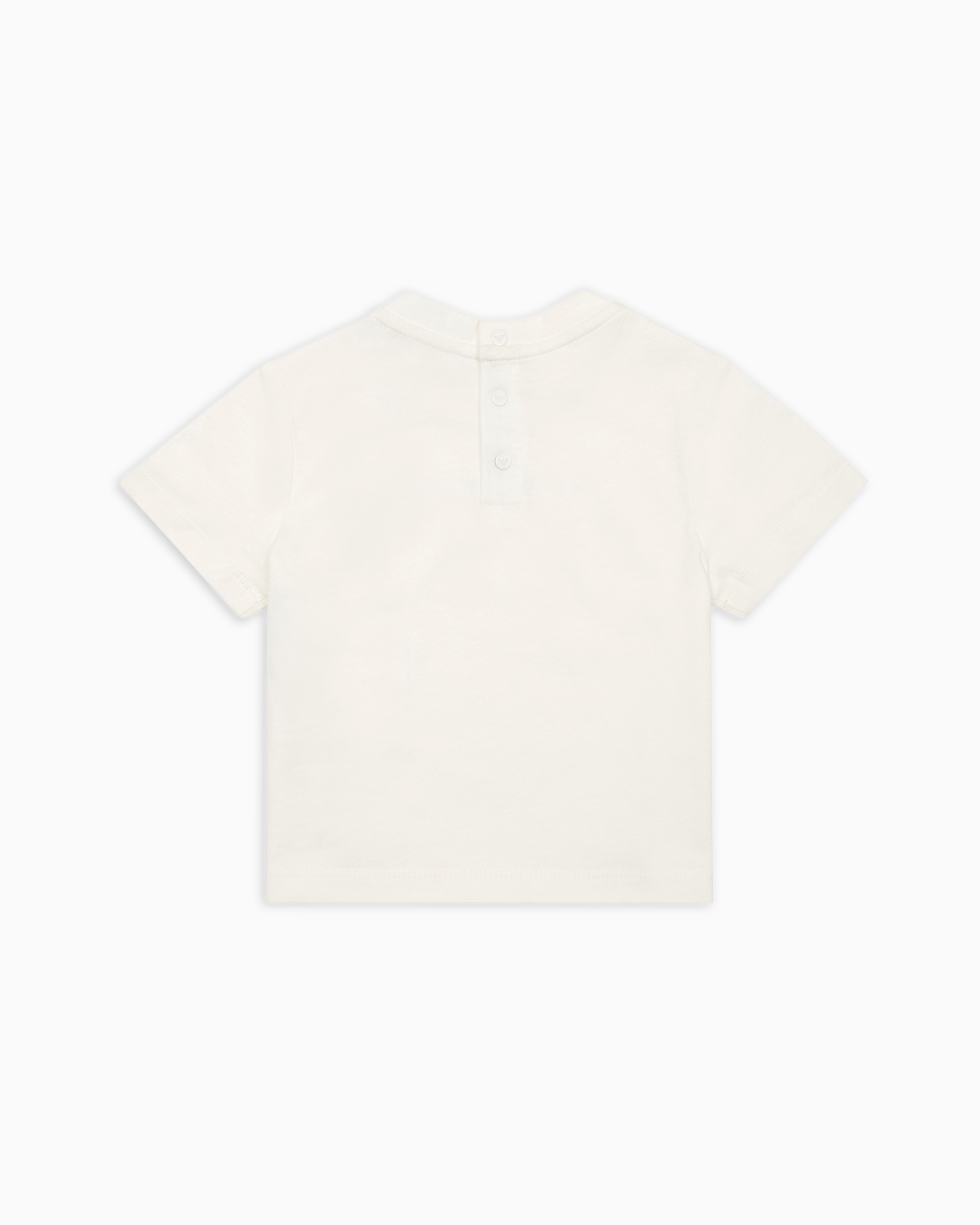 Emporio Armani - Jersey T-shirt with logo, Boy, White, Size: 18M
