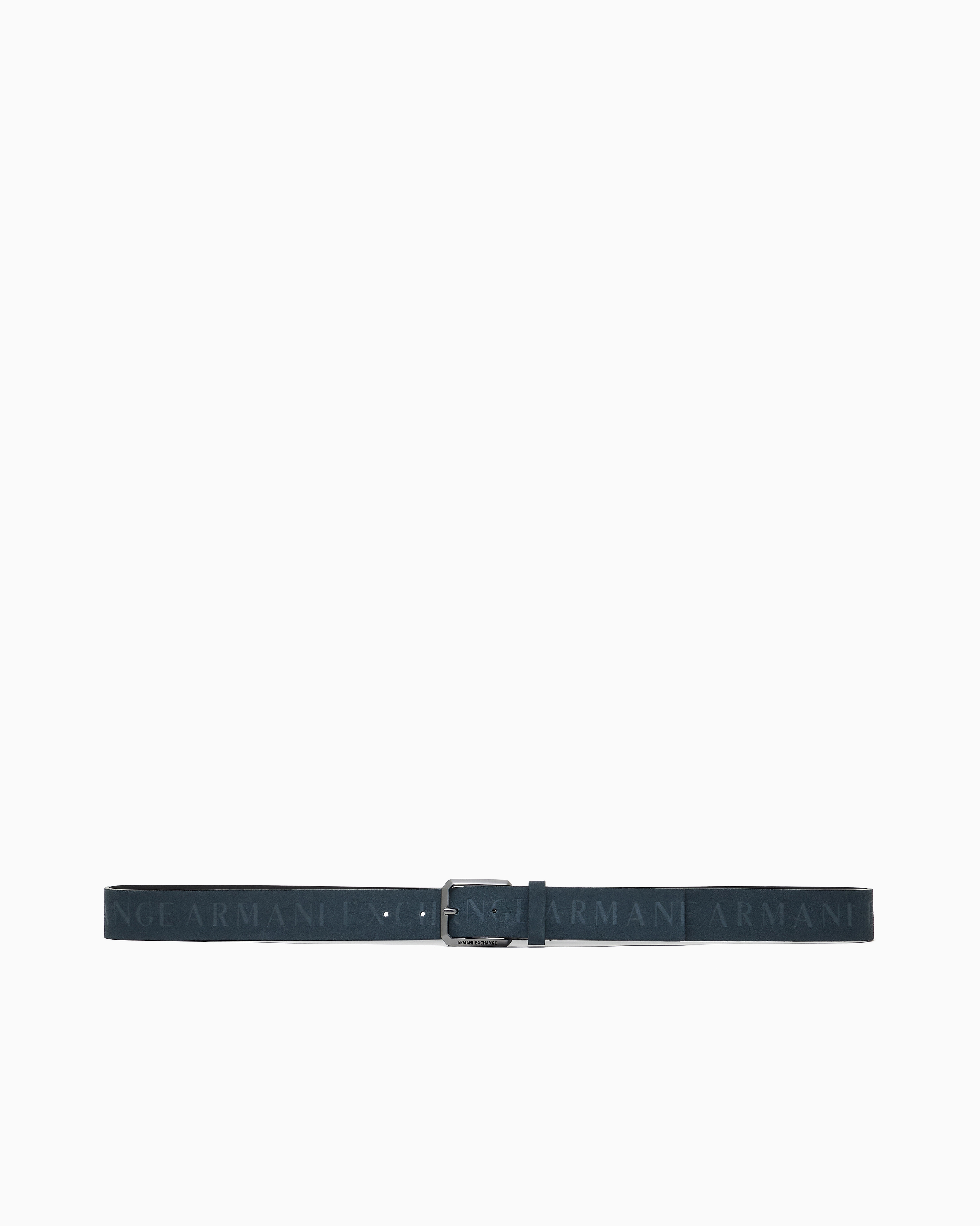 Leather belt with logo | Armani Exchange