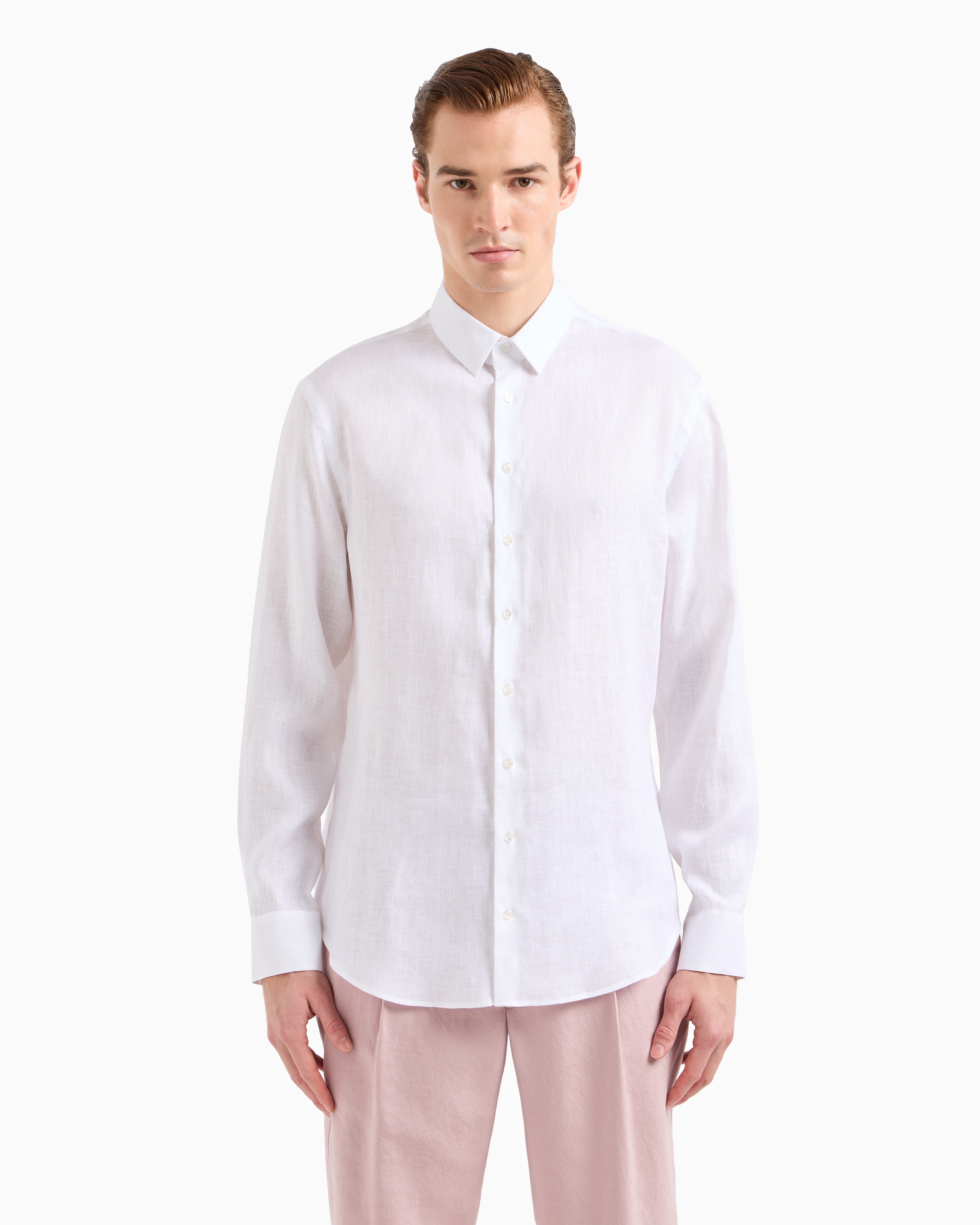 Linen シャツ 100% Linen Dress Shirt JOANNA – LINTICO