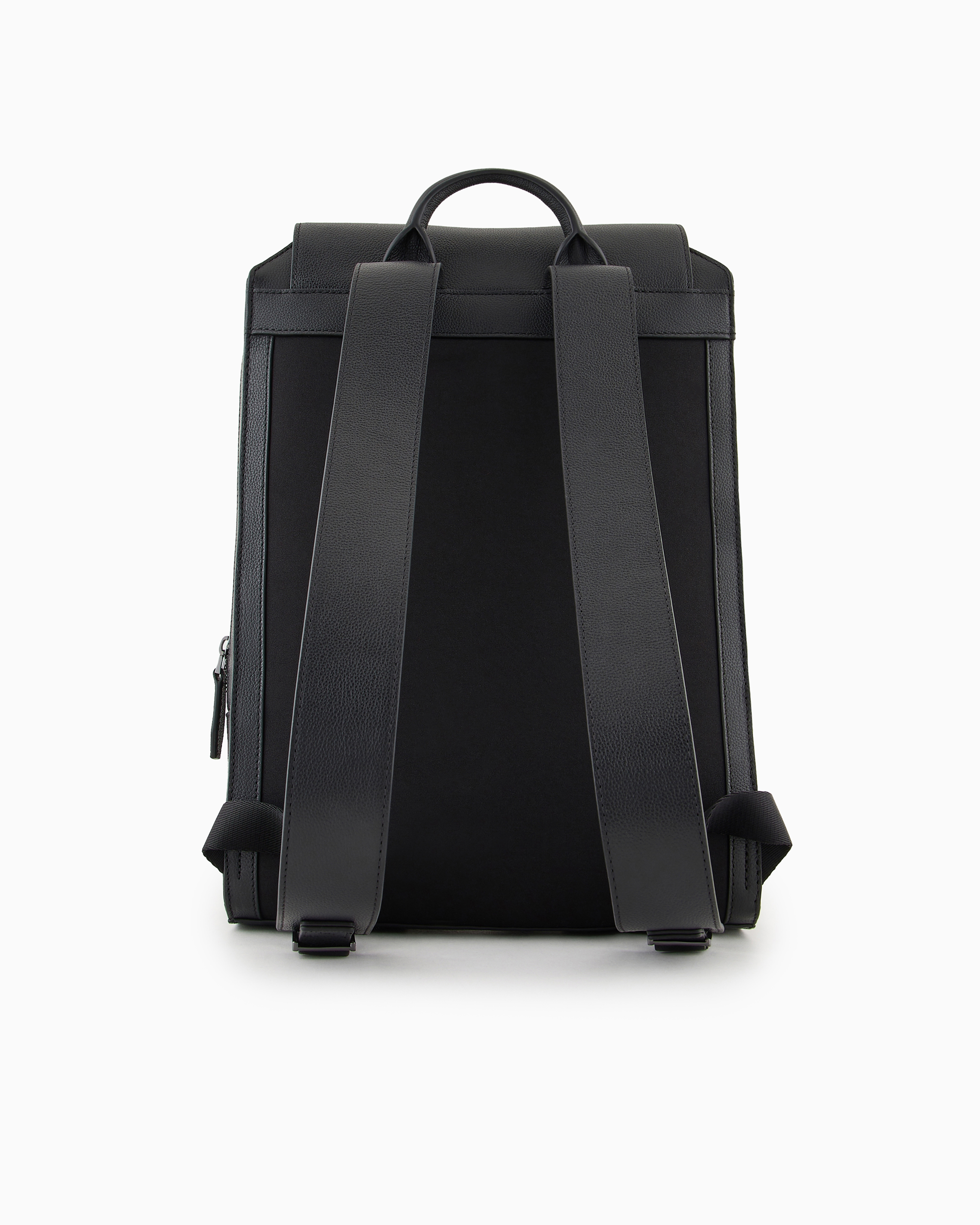 バックパック タンブルレザー製 フラップ＆ノートパソコン用