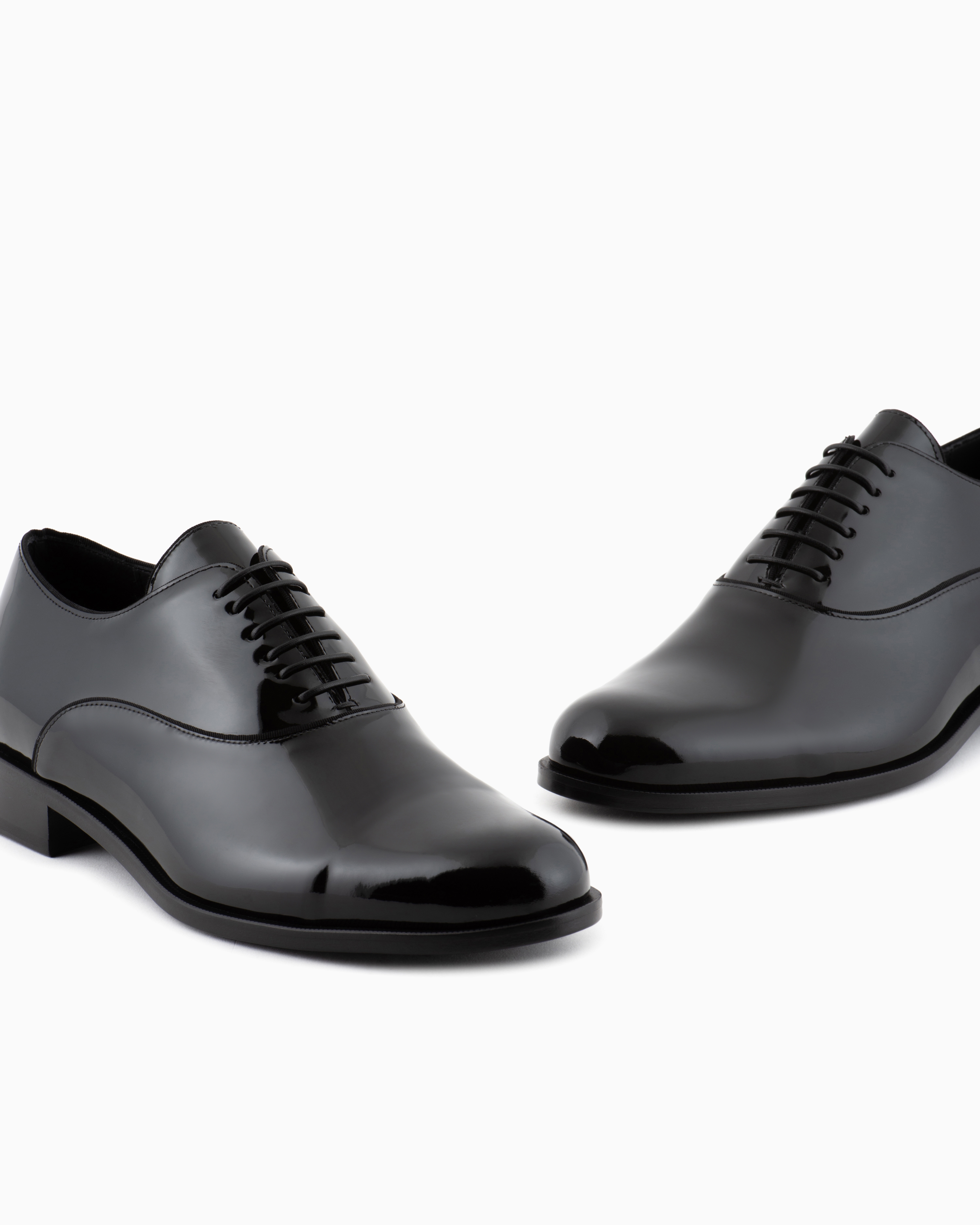 Patent leather Oxfords | Giorgio Armani