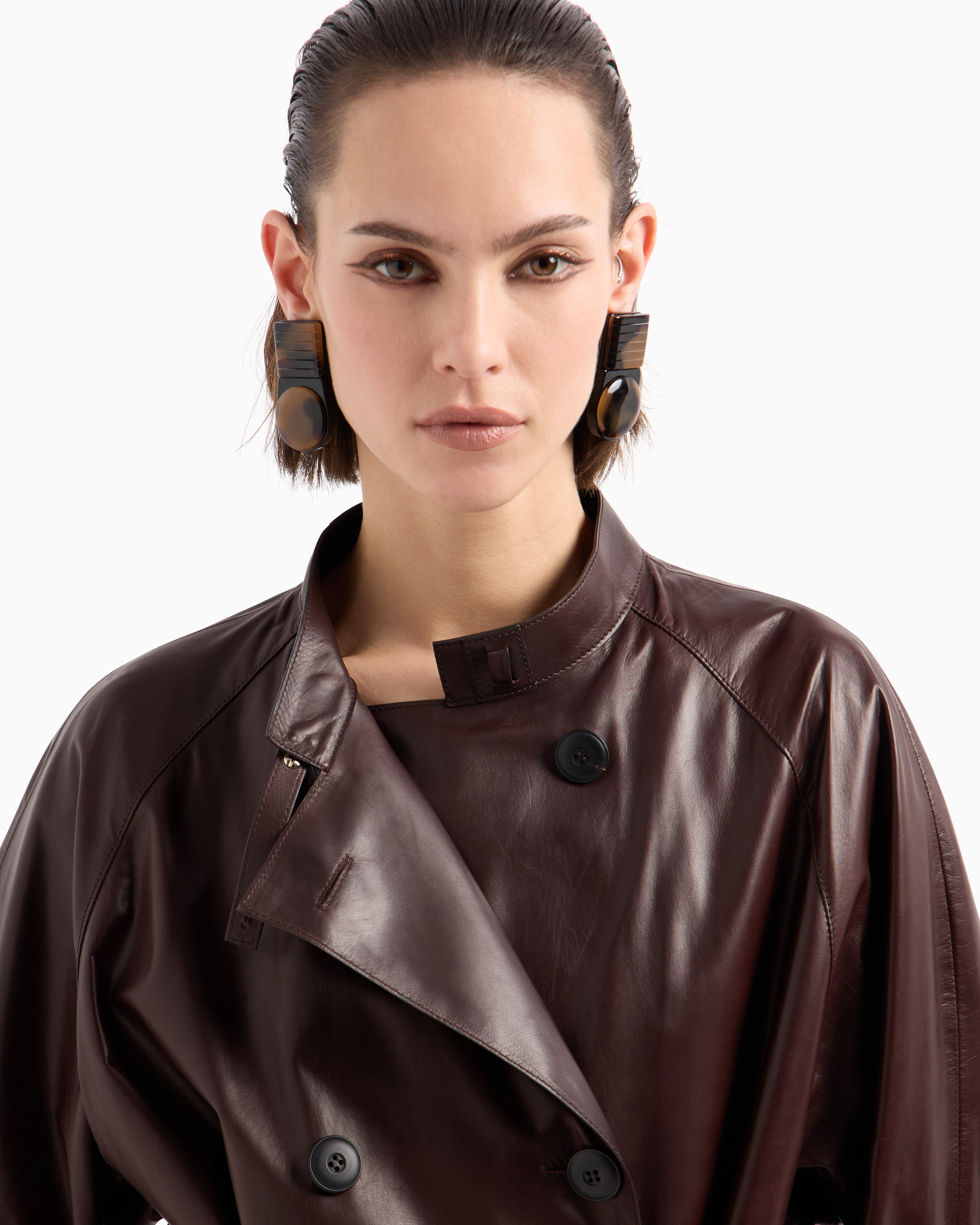 ジャケット・アウター 2000s ARMANI leather trench coat $_57.JPG?set_id=880000500F