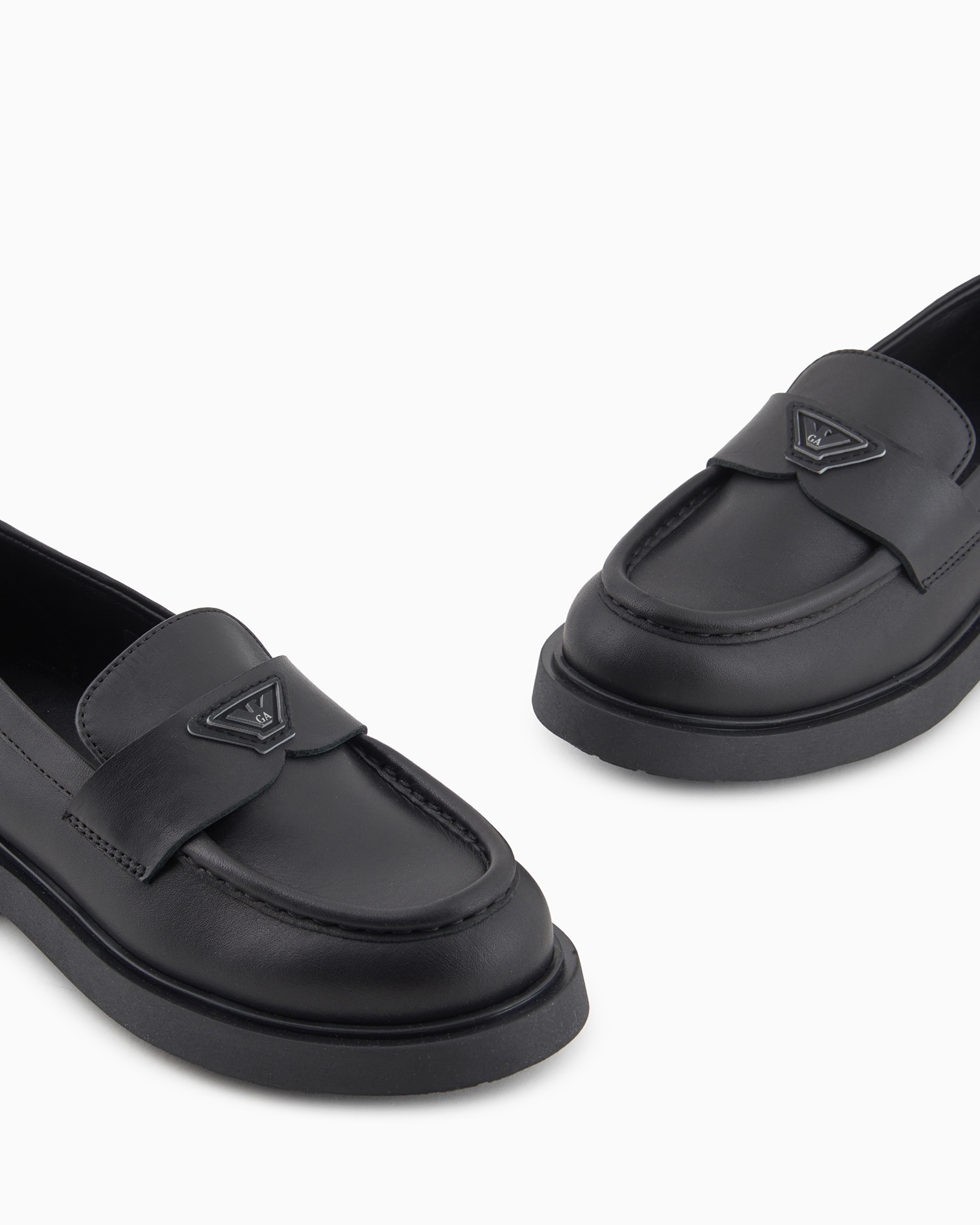 ローファー レザー | Emporio Armani