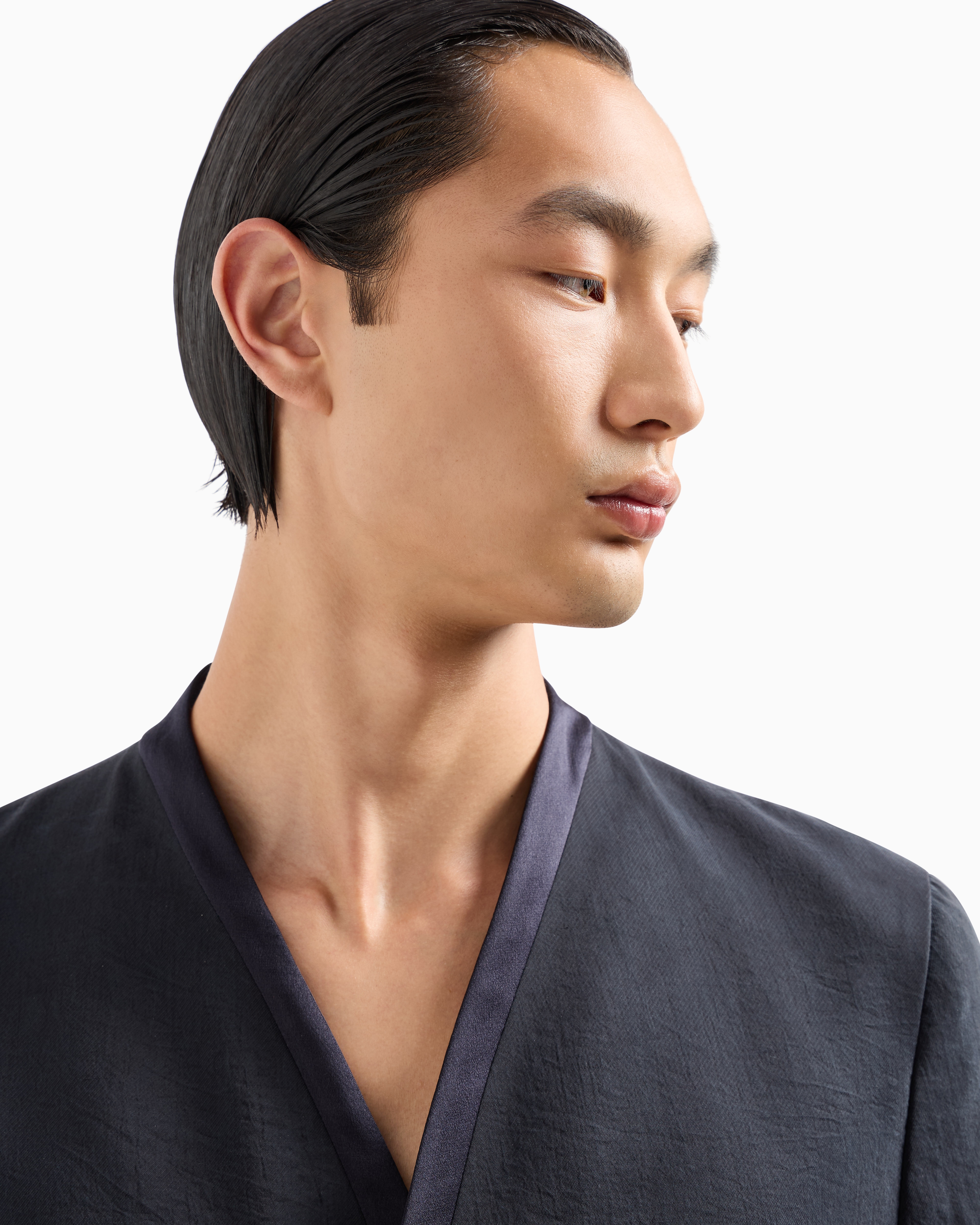 アプトンライン タキシードジャケット シルク混紡 | Giorgio Armani