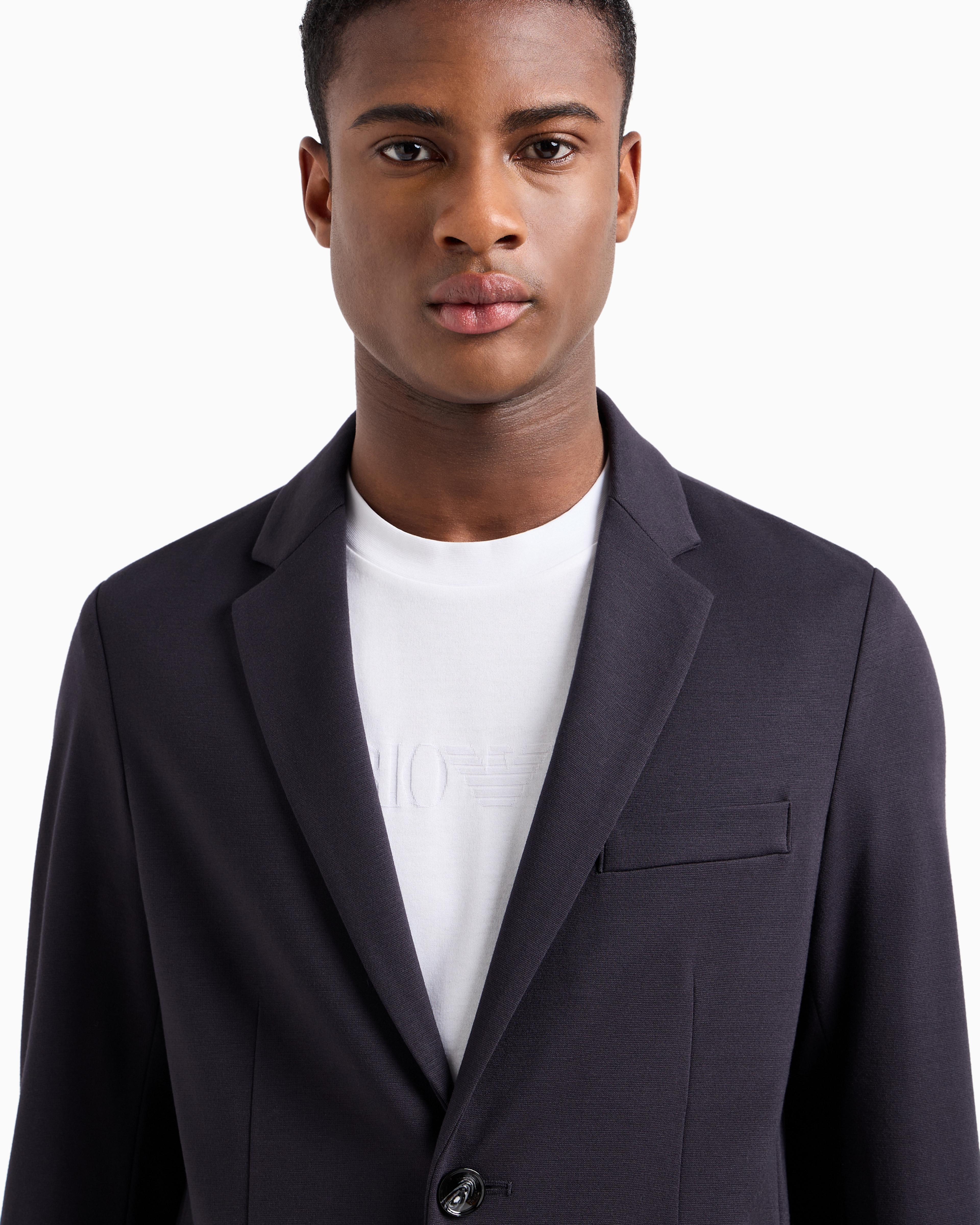 GIORGIO ARMANI ホワイト リネン ジャケット イタリア製 GIORGIO