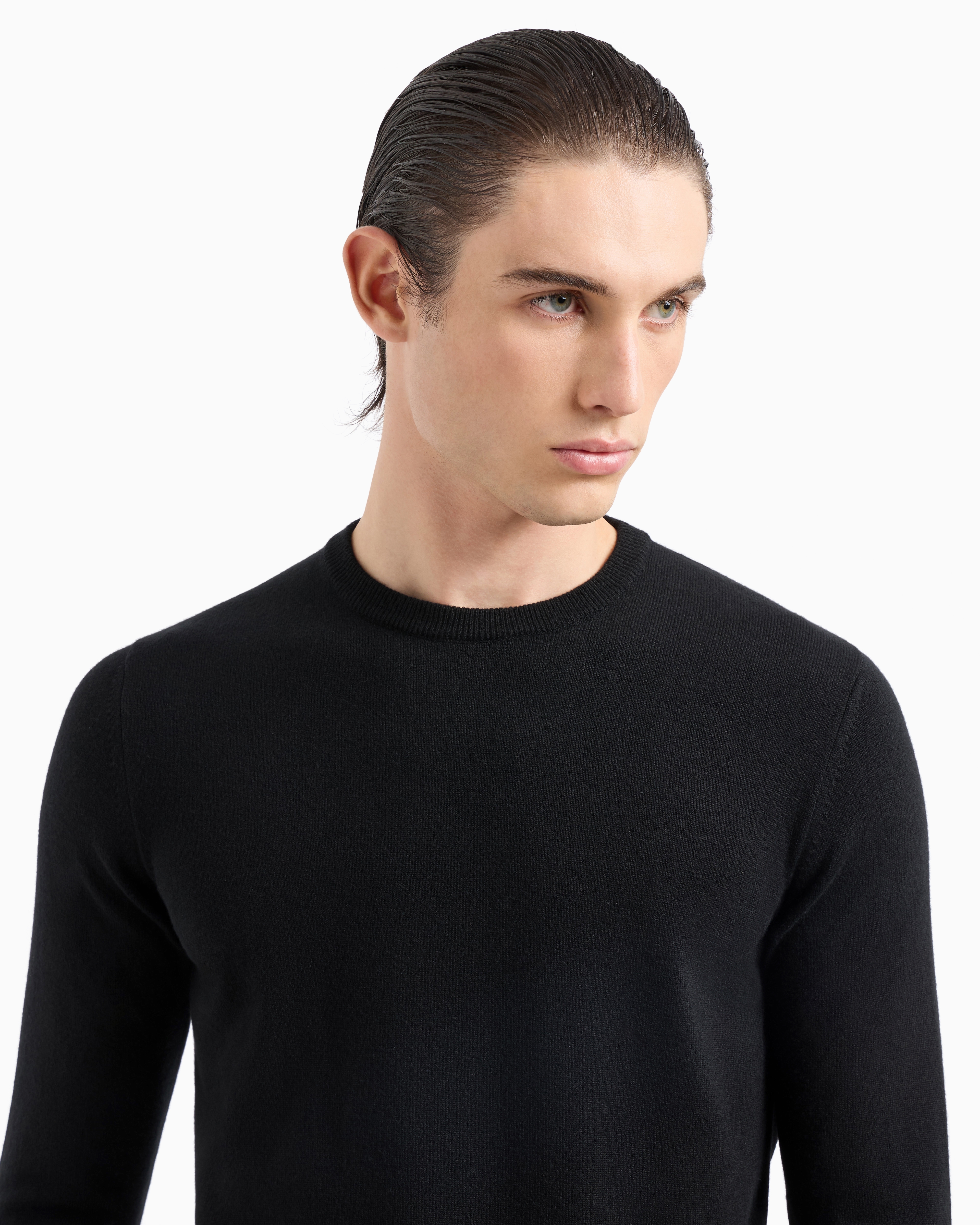 GIORGIO ARMANI CLASSICOカシミア100%定番セーター GIORGIO ARMANI CLASSICOカシミア100%定番セーター