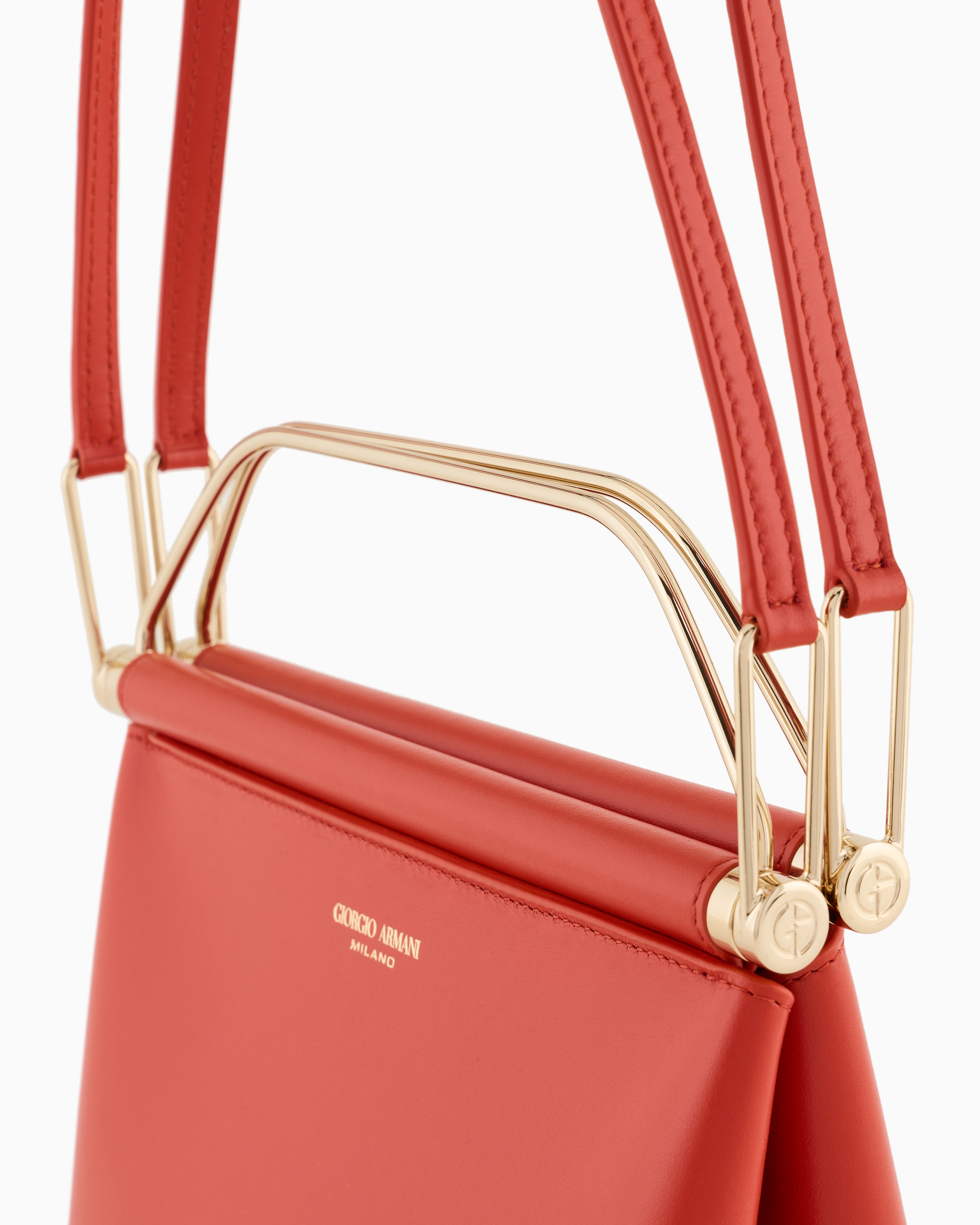 国内発送【GIORGIO ARMANI】ハンドバッグ レザー スモール undefined