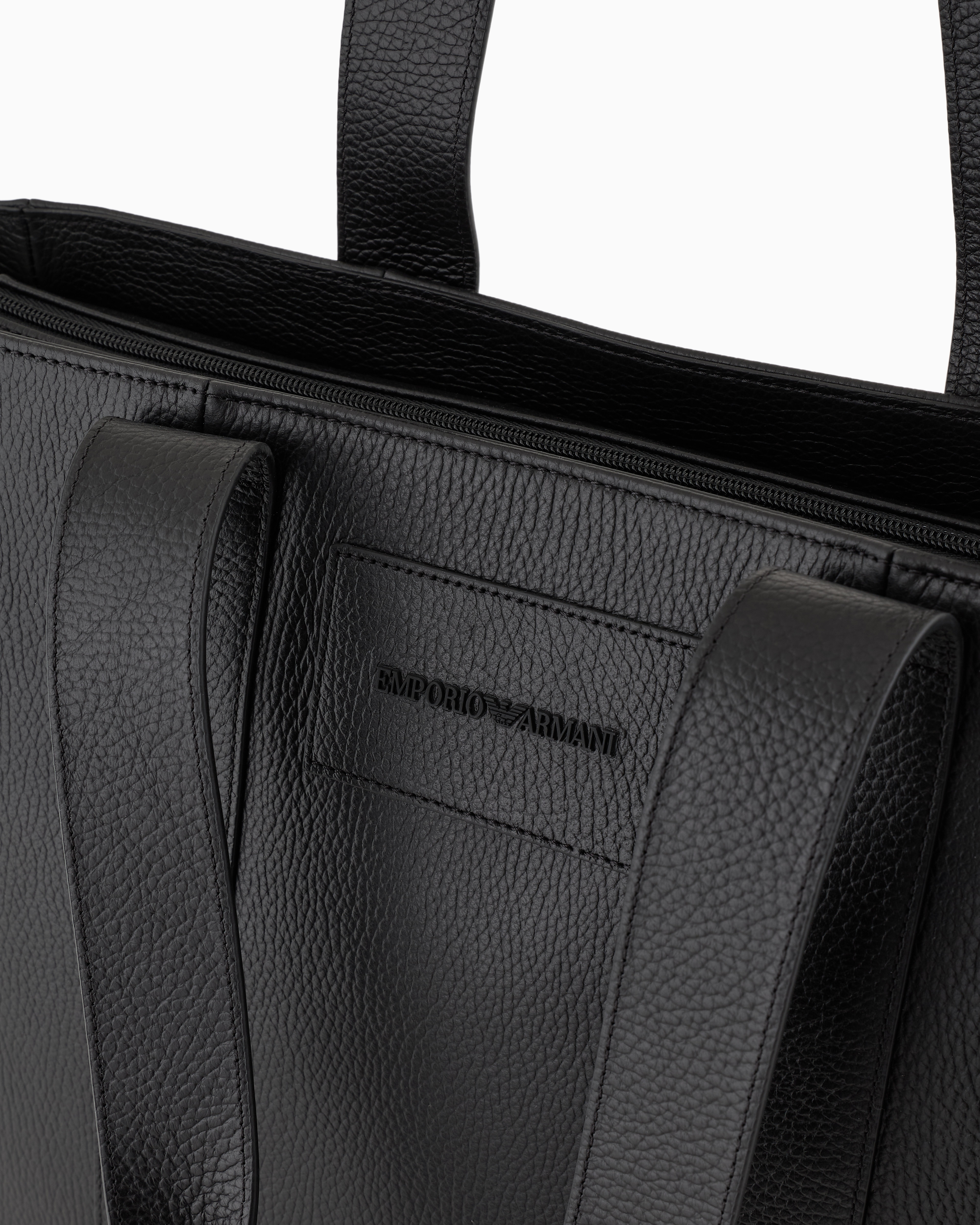 ショッパー タンブルレザー | Emporio Armani