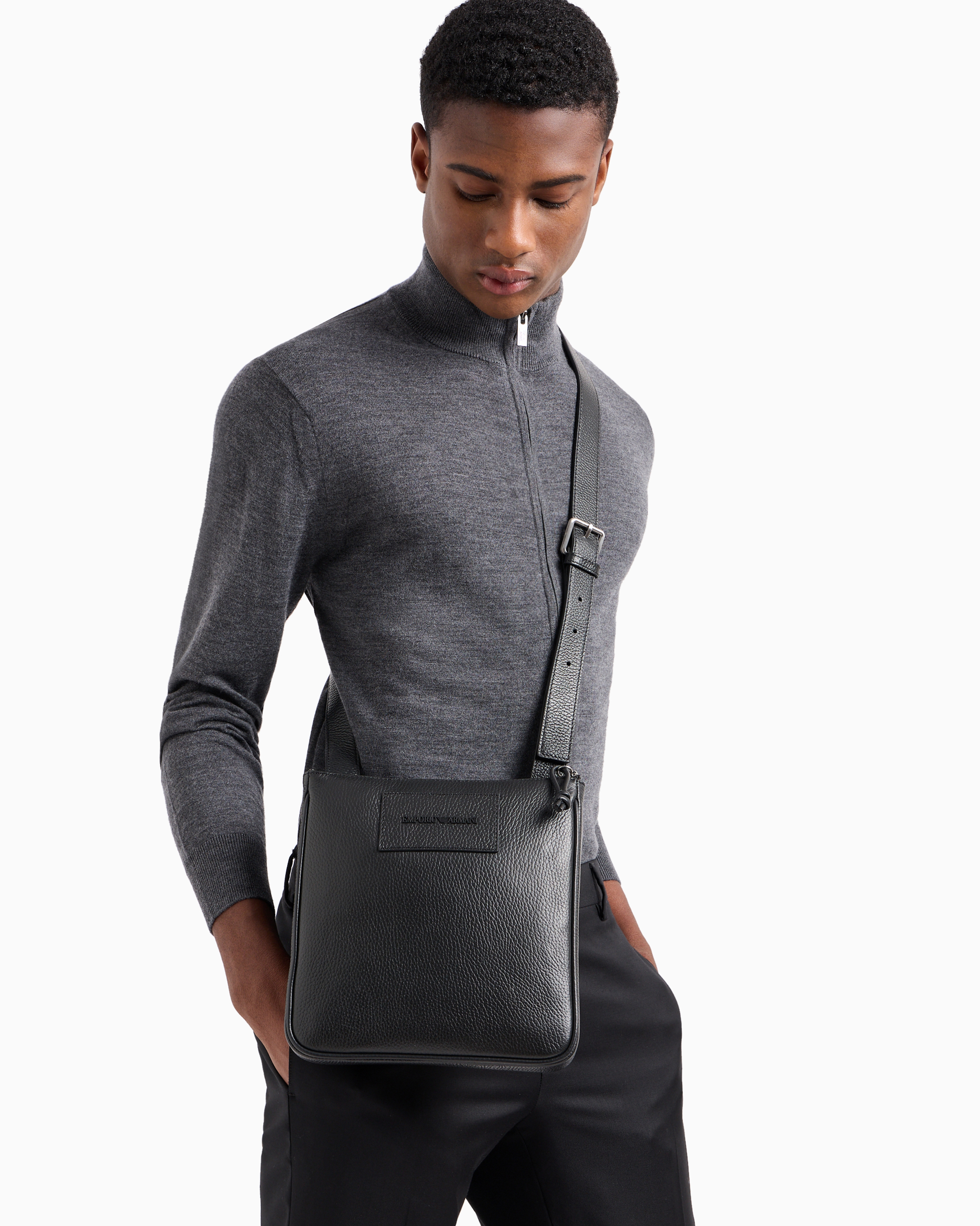 茎わかめ着用　emporio armani ショルダーバッグ EMPORIO ARMANI/エンポリオ アルマーニ_Men通販 | ショルダー