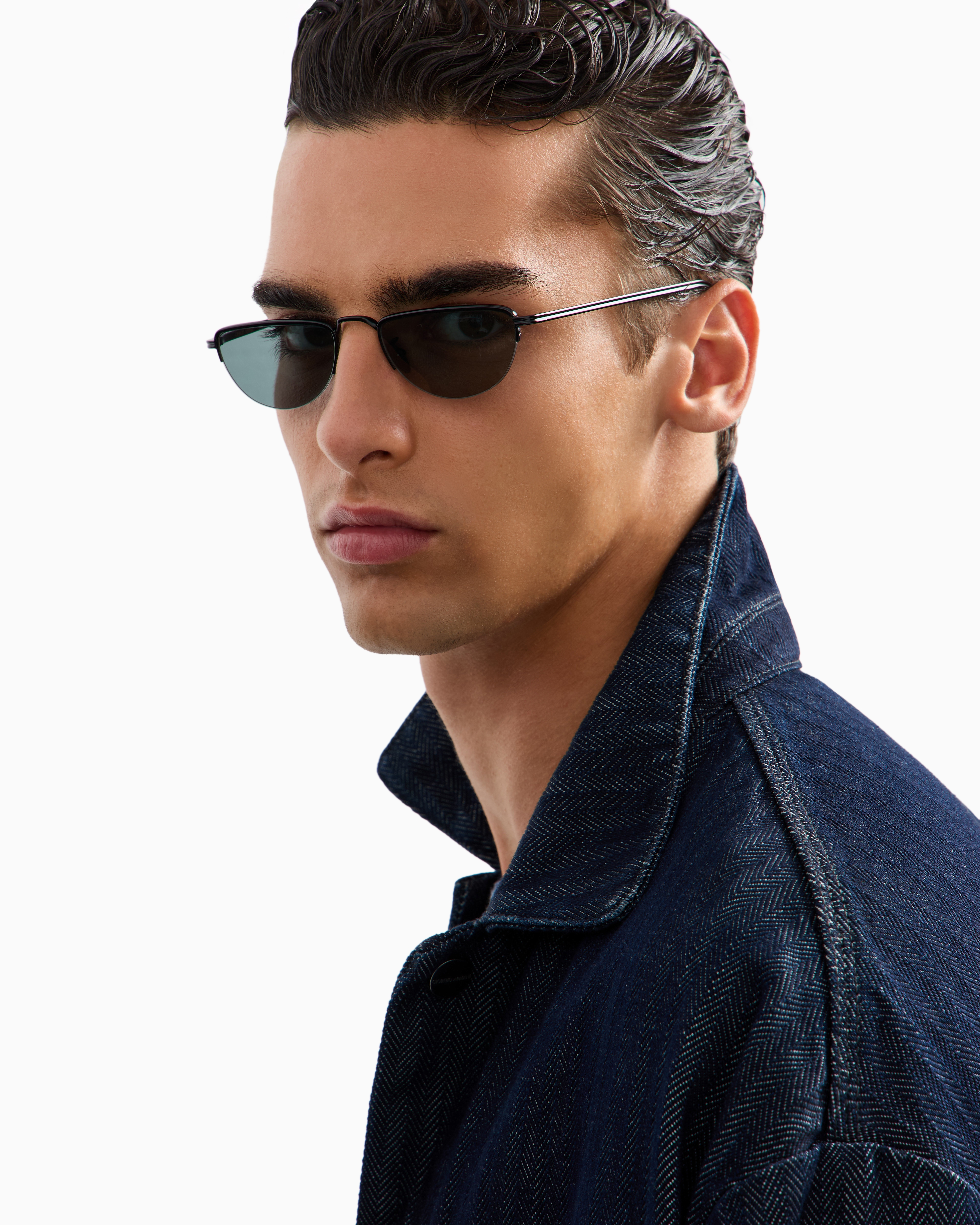 メンズサングラス イレギュラーシェイプ | Giorgio Armani