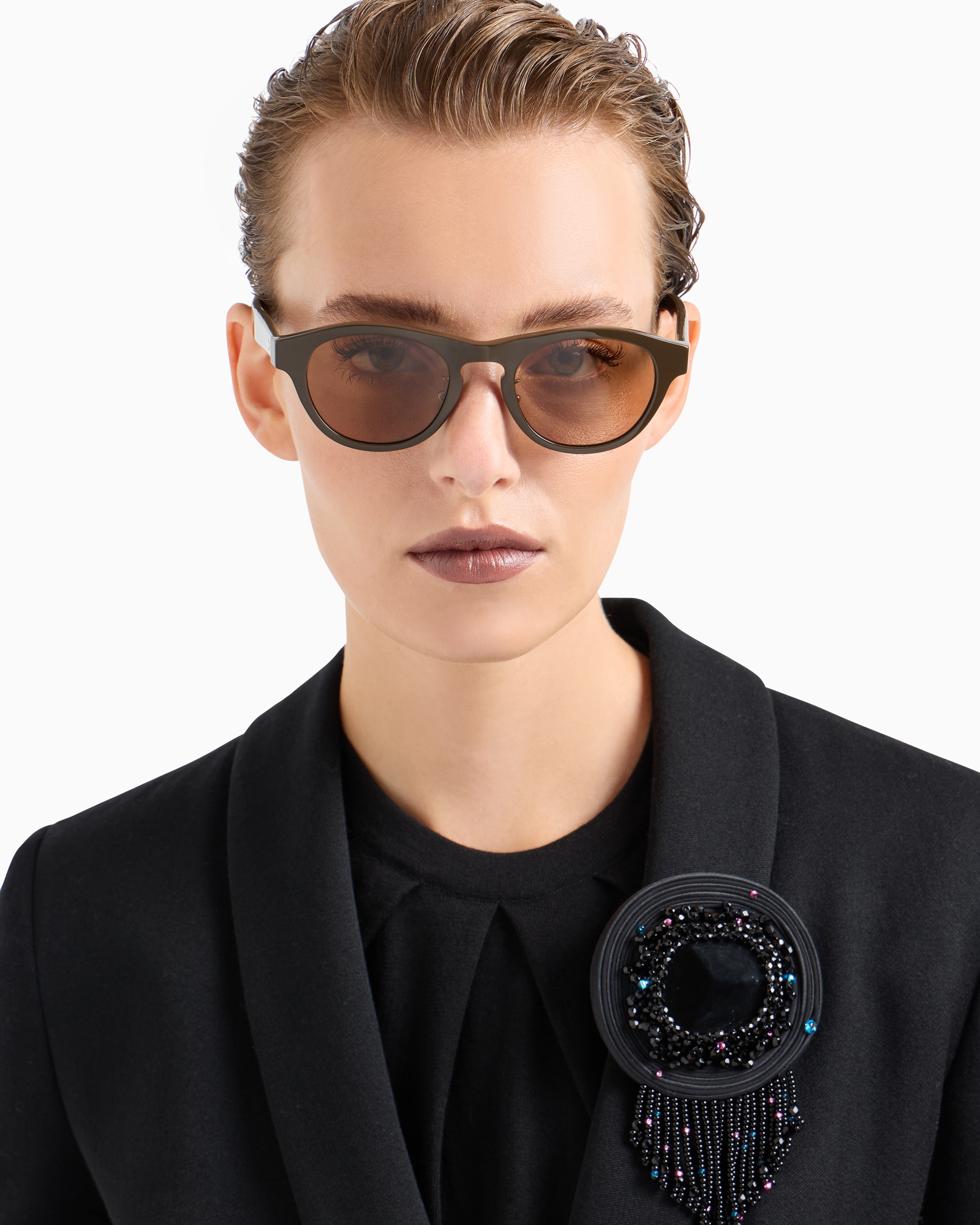 メンズサングラス オーバル | Giorgio Armani