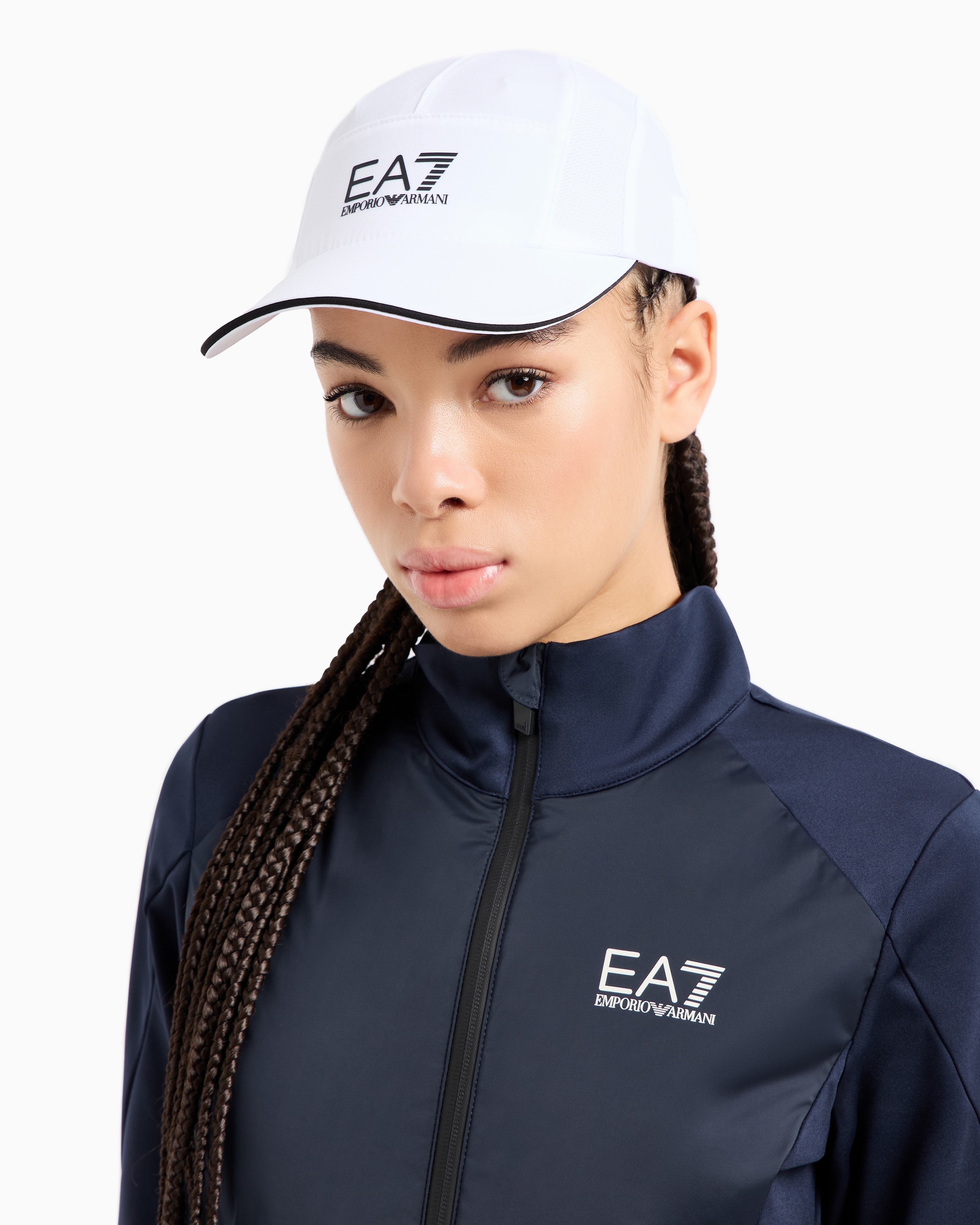 EA7 イーエーセブン　キャップ　ホワイト ホワイト（白）系 EMPORIO ARMANI EA7(エンポリオアルマーニ