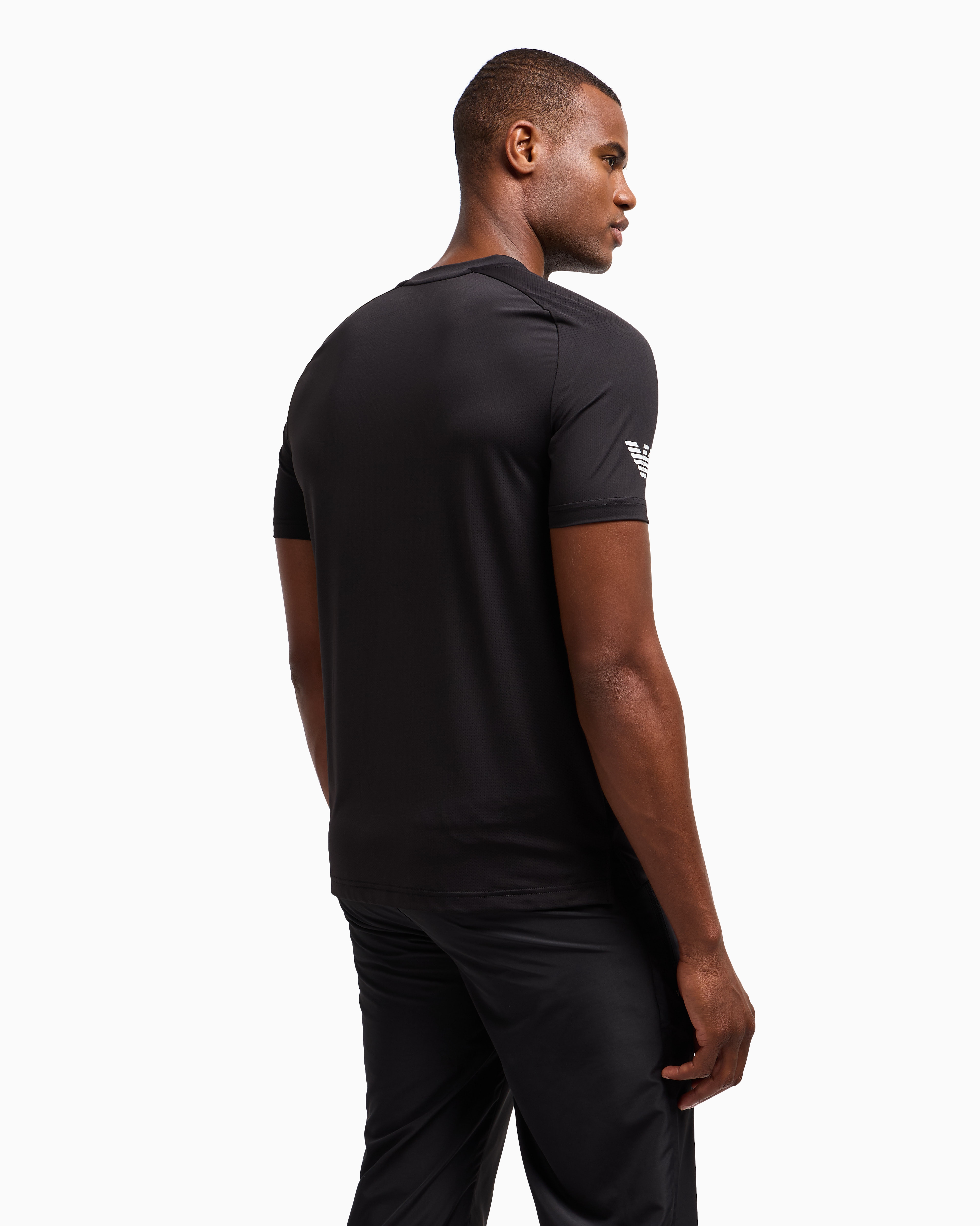 アルマーニ　テニスウエア　EA7 VENTUS 黒 スポーツTシャツ undefined