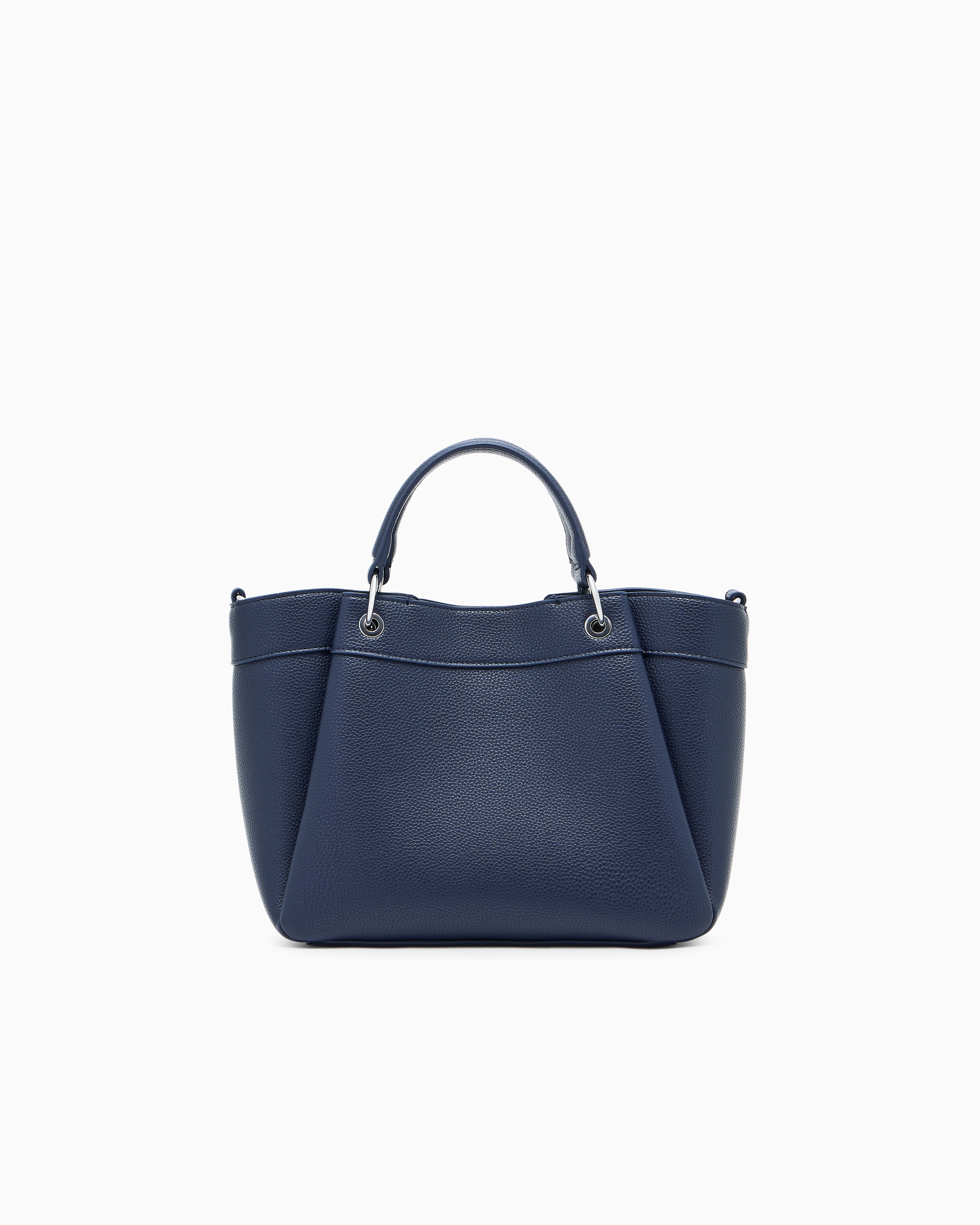 Armani Exchange - Medium handbag with degradè shoulder strap, Woman, Navy Blue, Size: TU