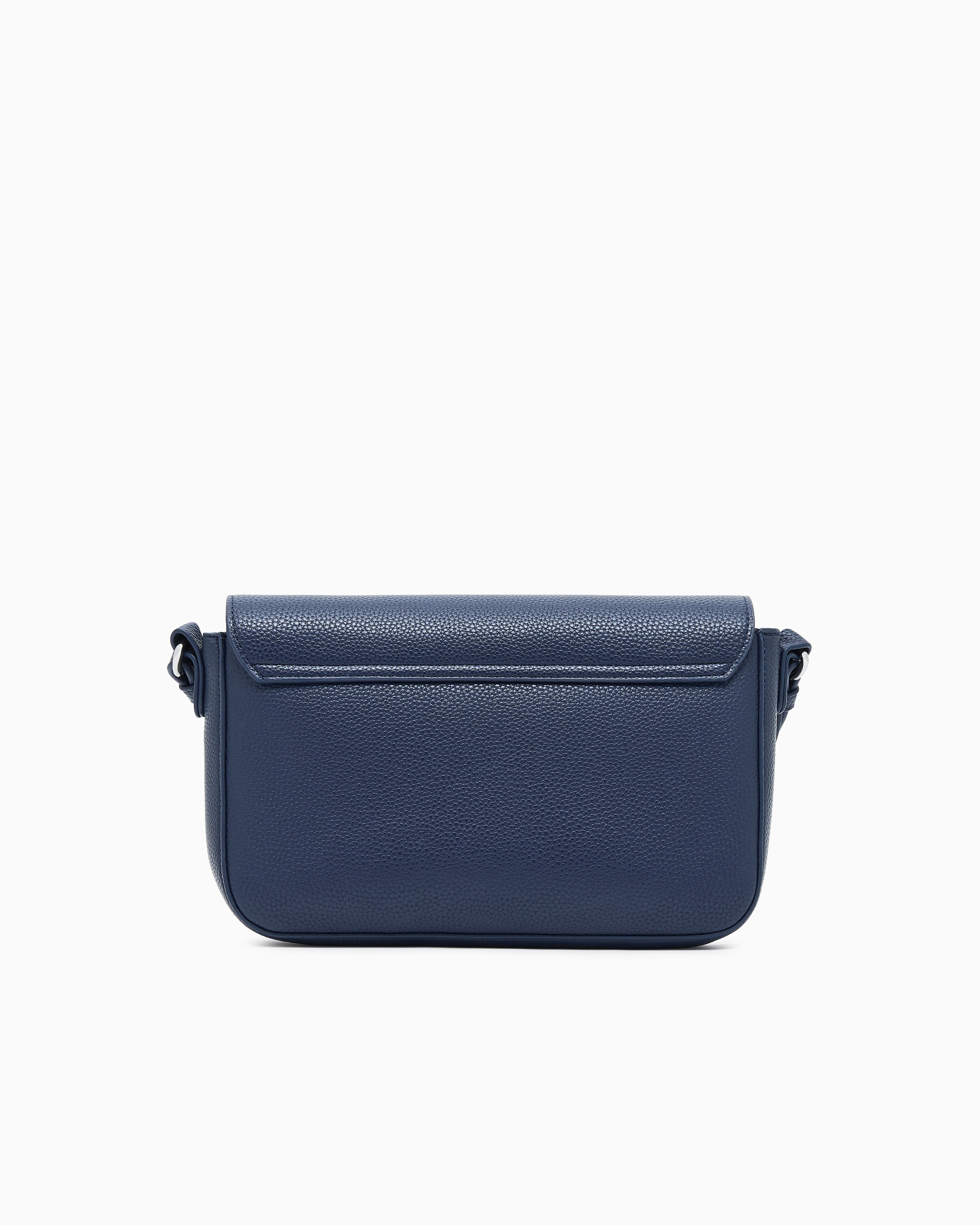 Armani Exchange - Allover logo shoulder bag, Woman, Navy_blue, Size: TU
