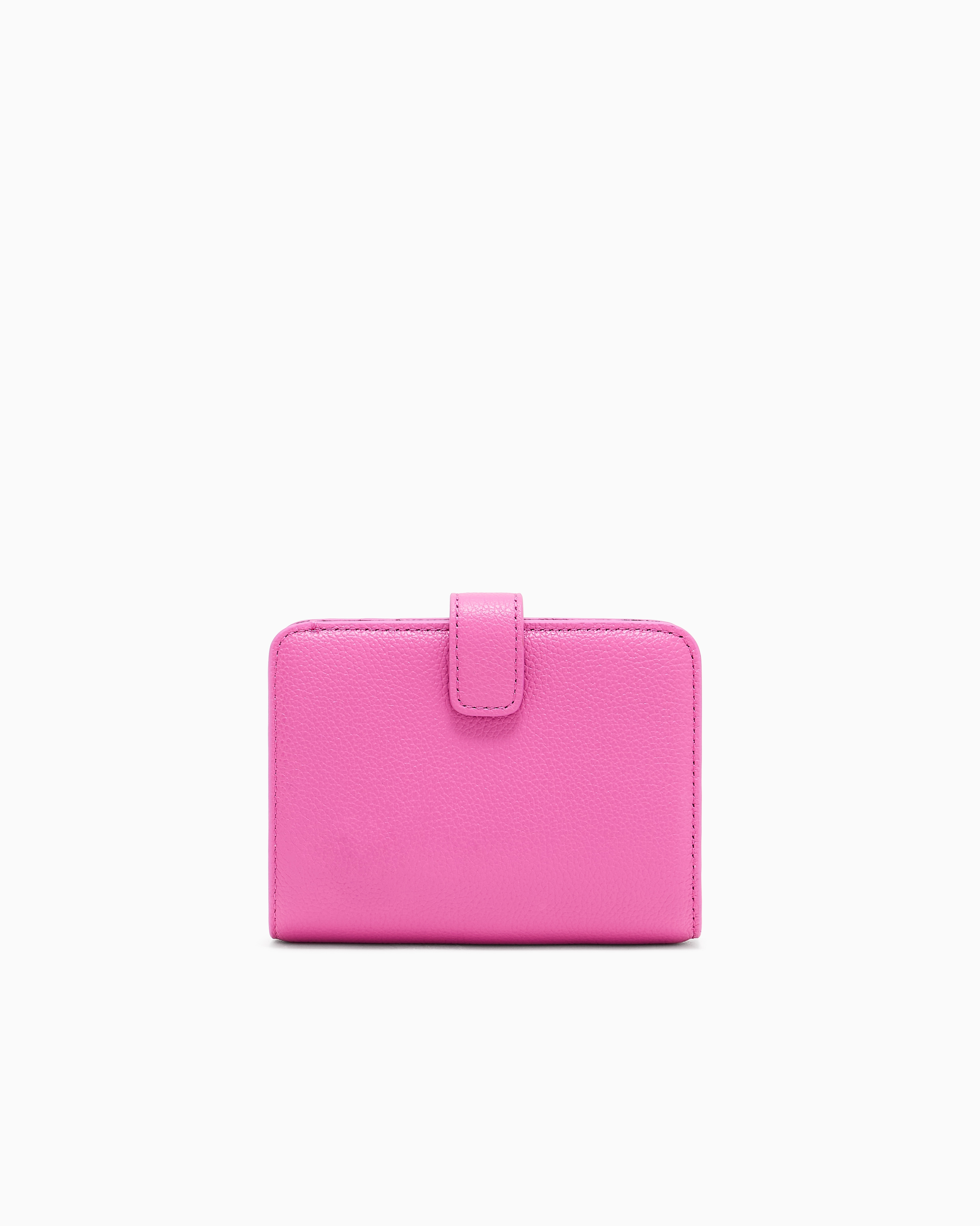 二つ折りウォレット タンブルレザー | Emporio Armani